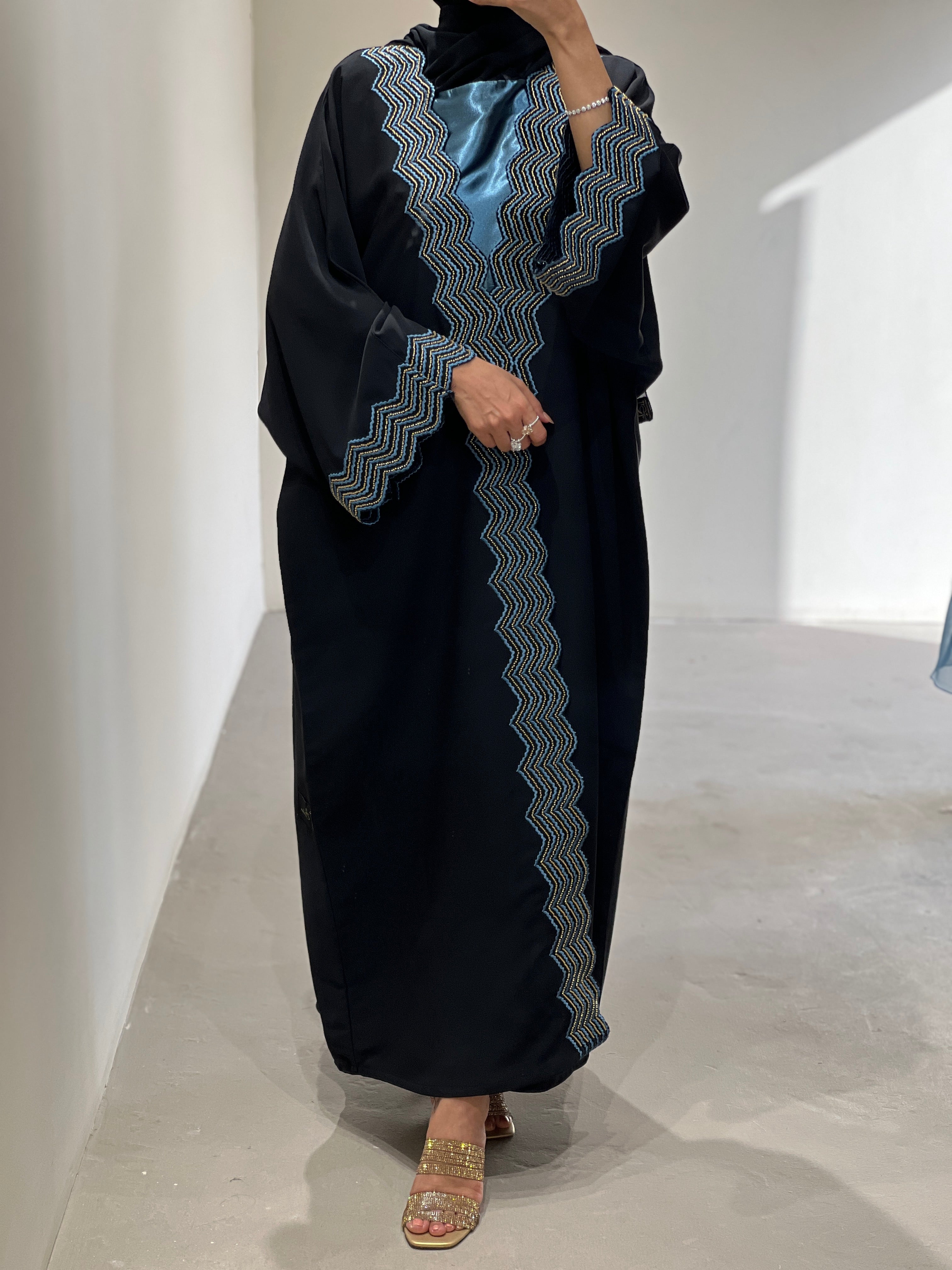 367 Abaya With Dress & Sheilla