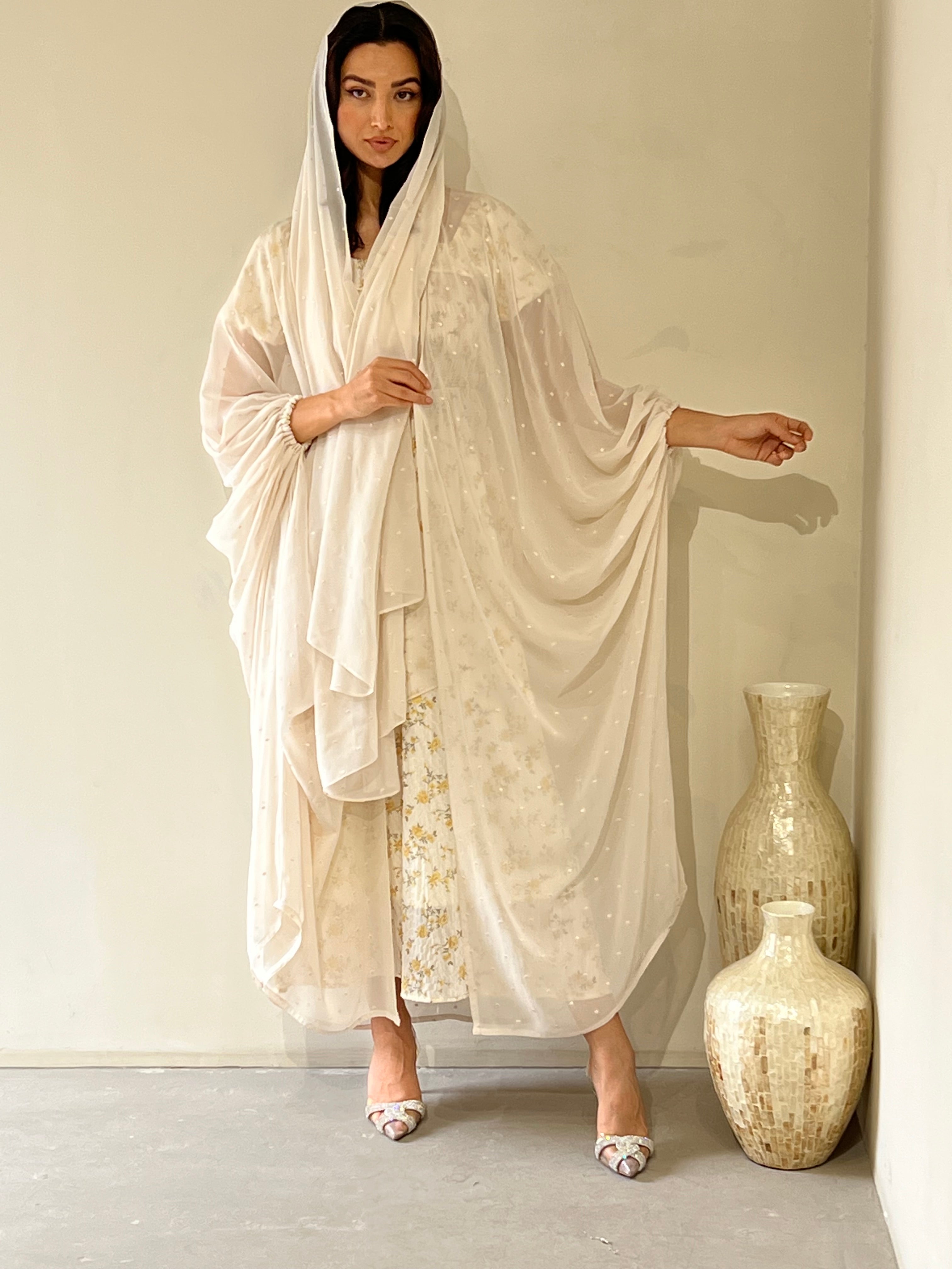 533 Abaya With Dress & Sheilla