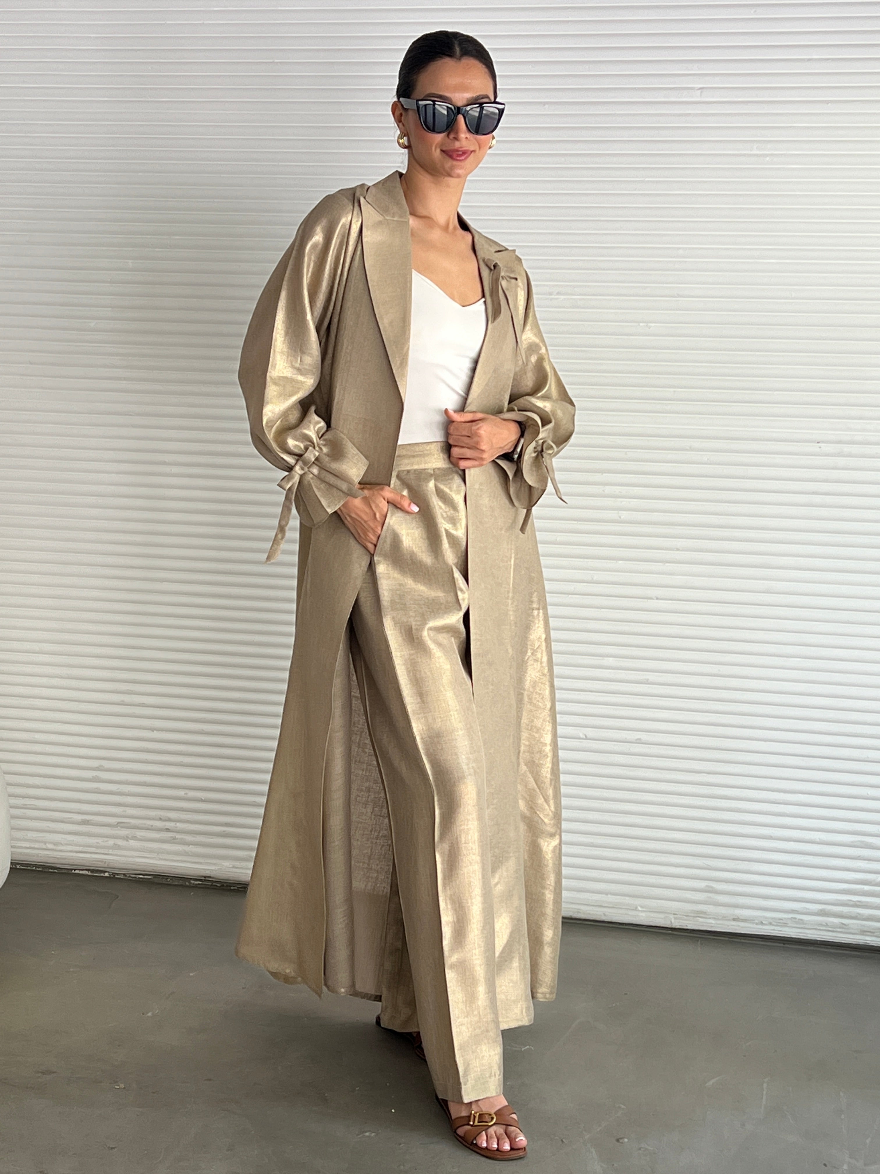 585 Abaya With Pant & Sheilla