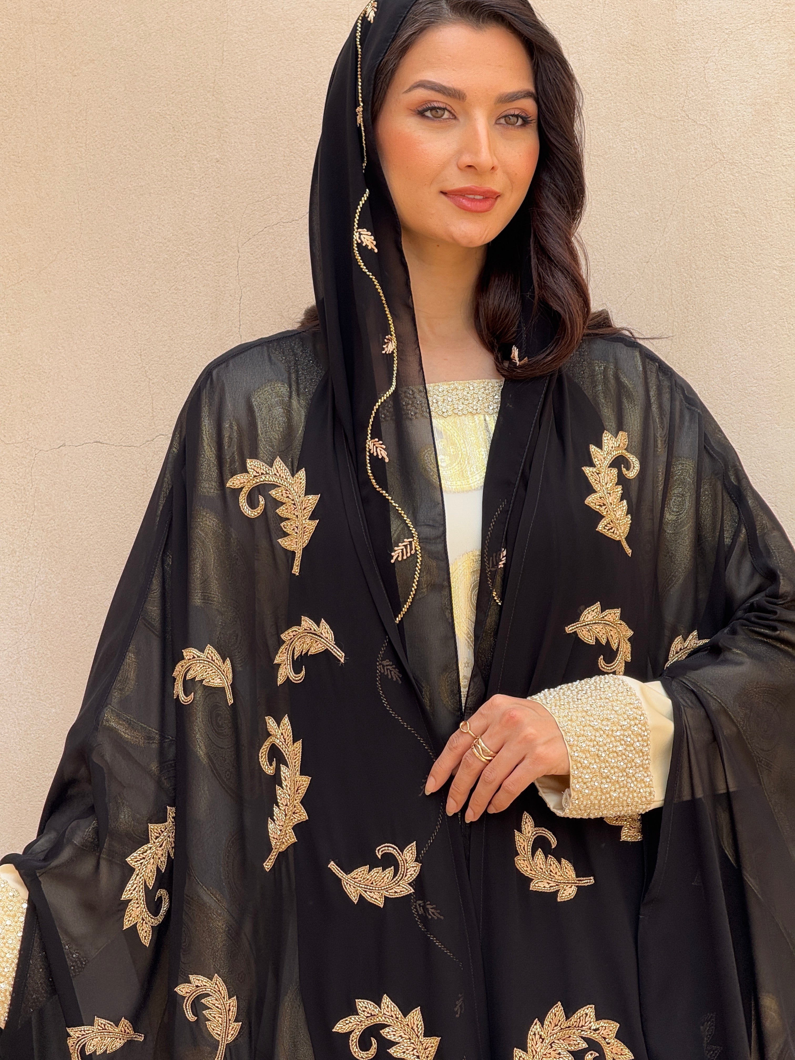 Hand Work Abaya