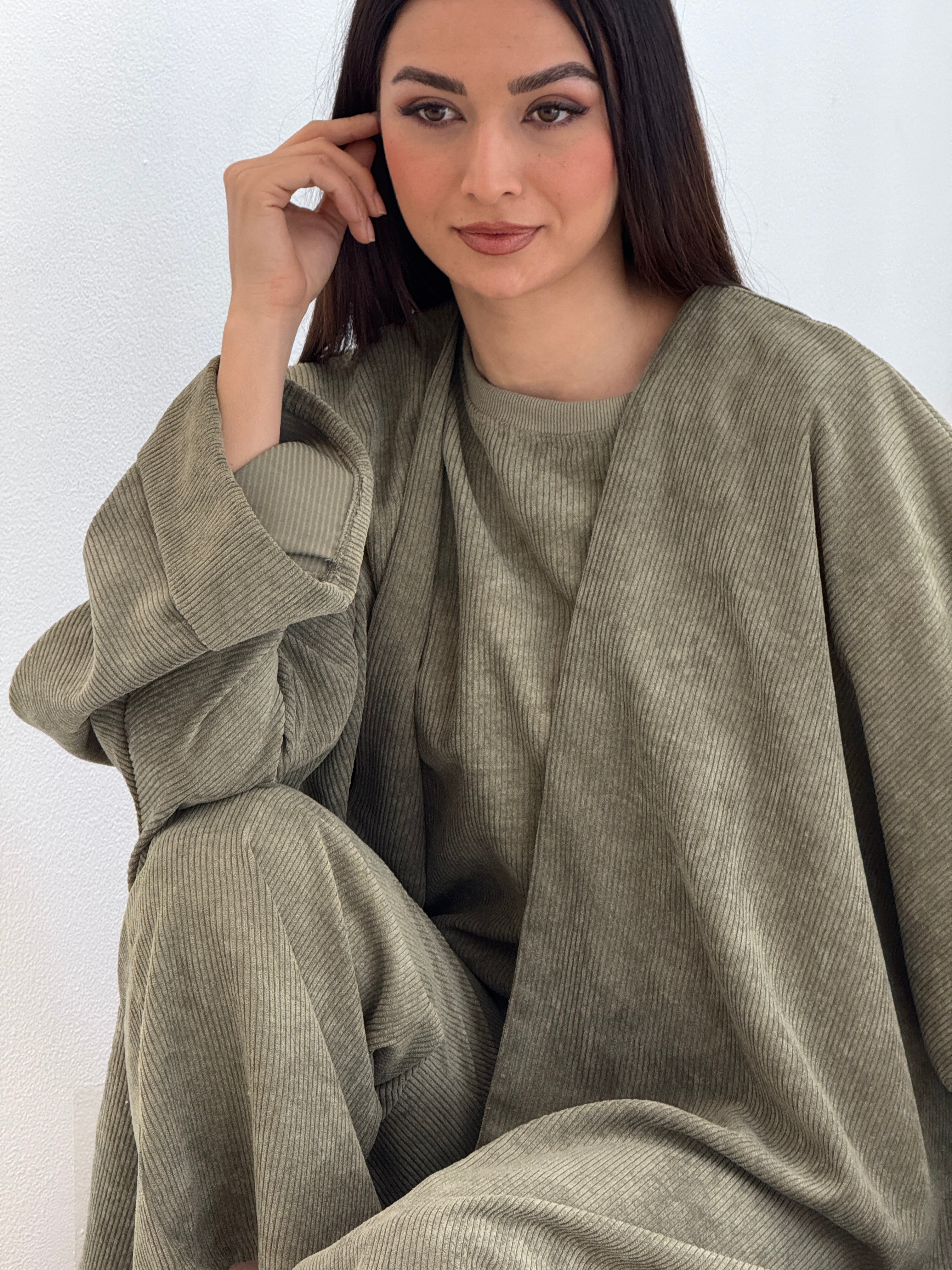 491 Abaya Full Set