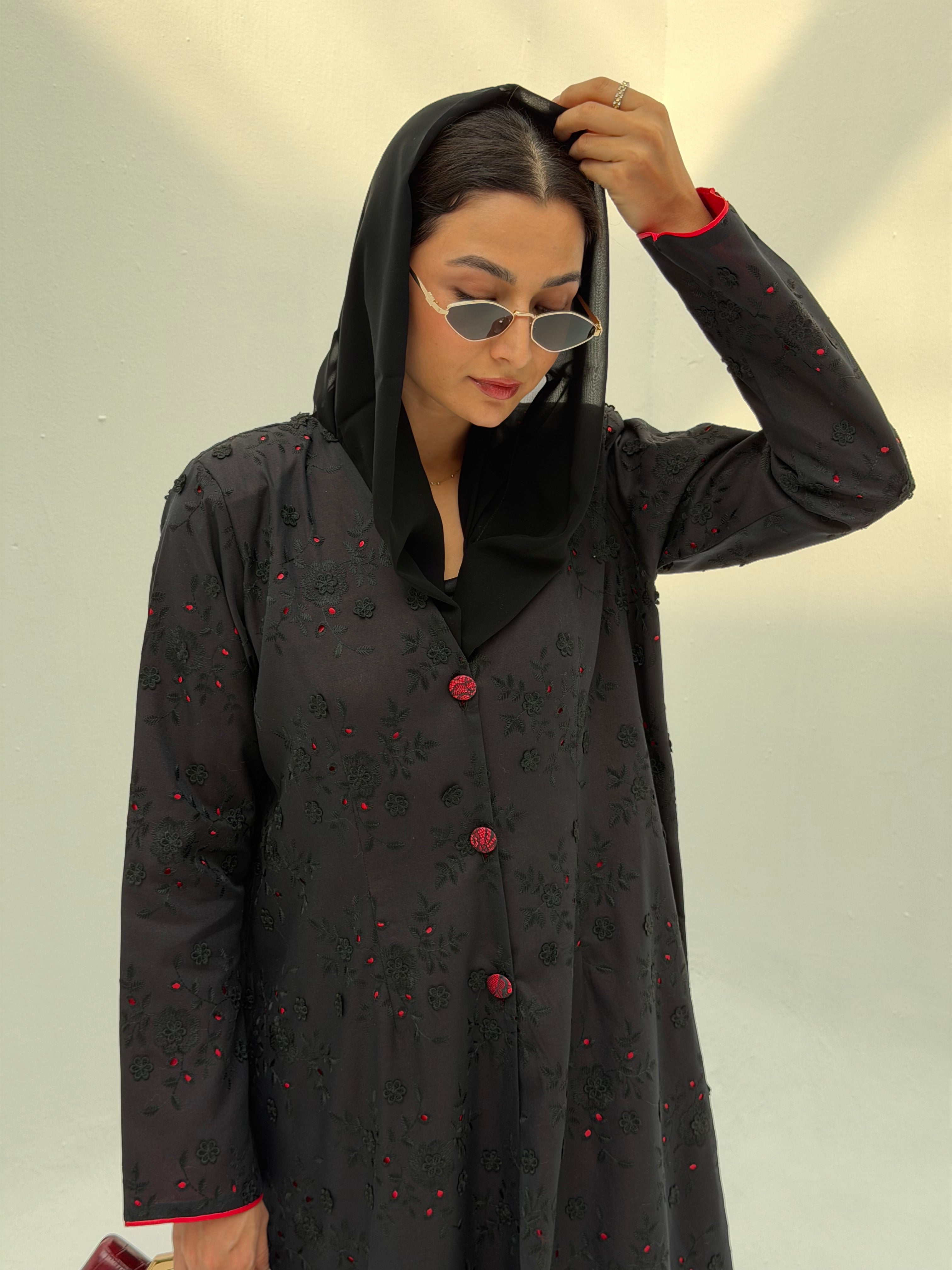 Ruby Touch ( Abaya with Sheila )