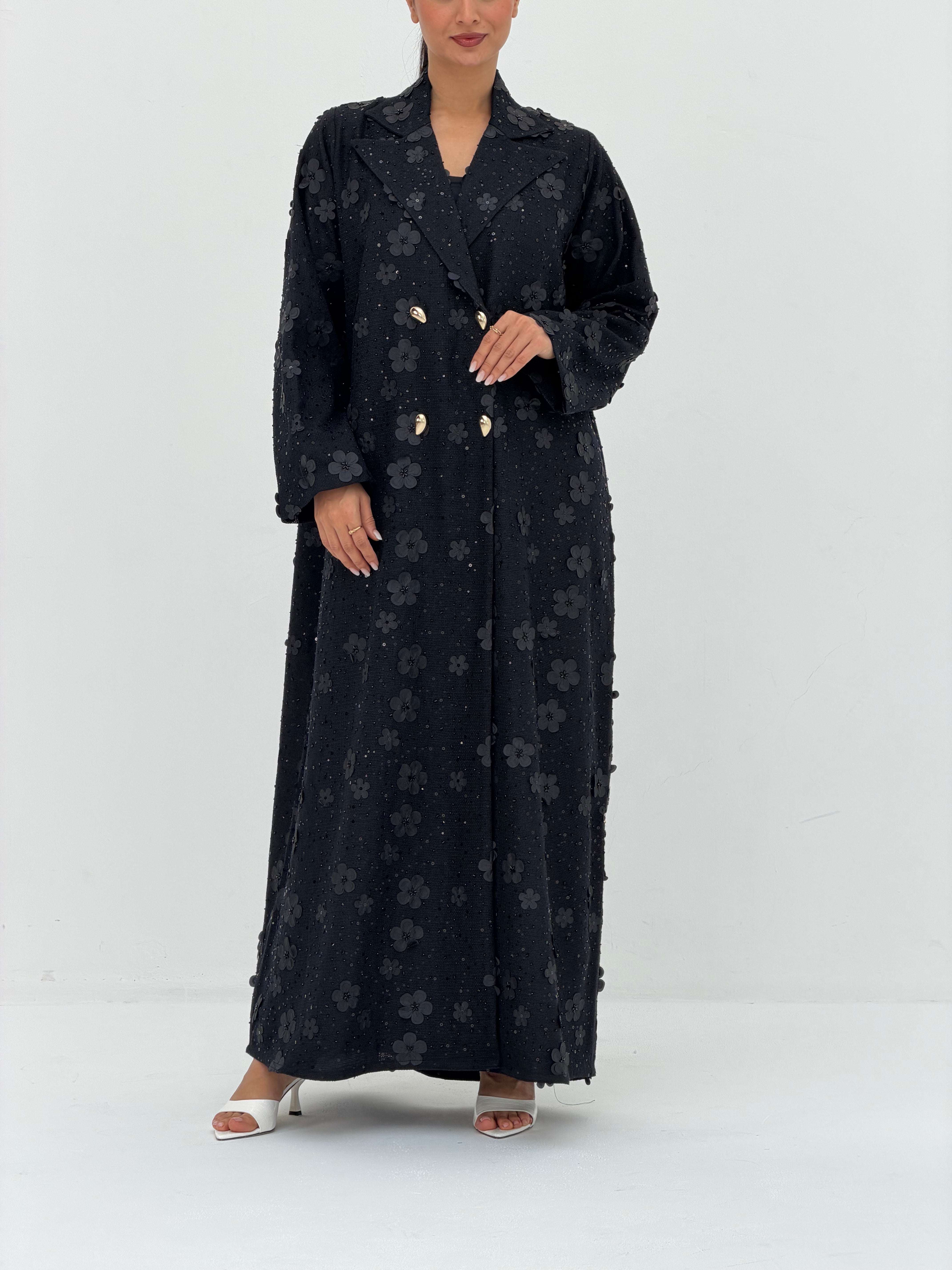 Carnation ( Abaya with sheila )
