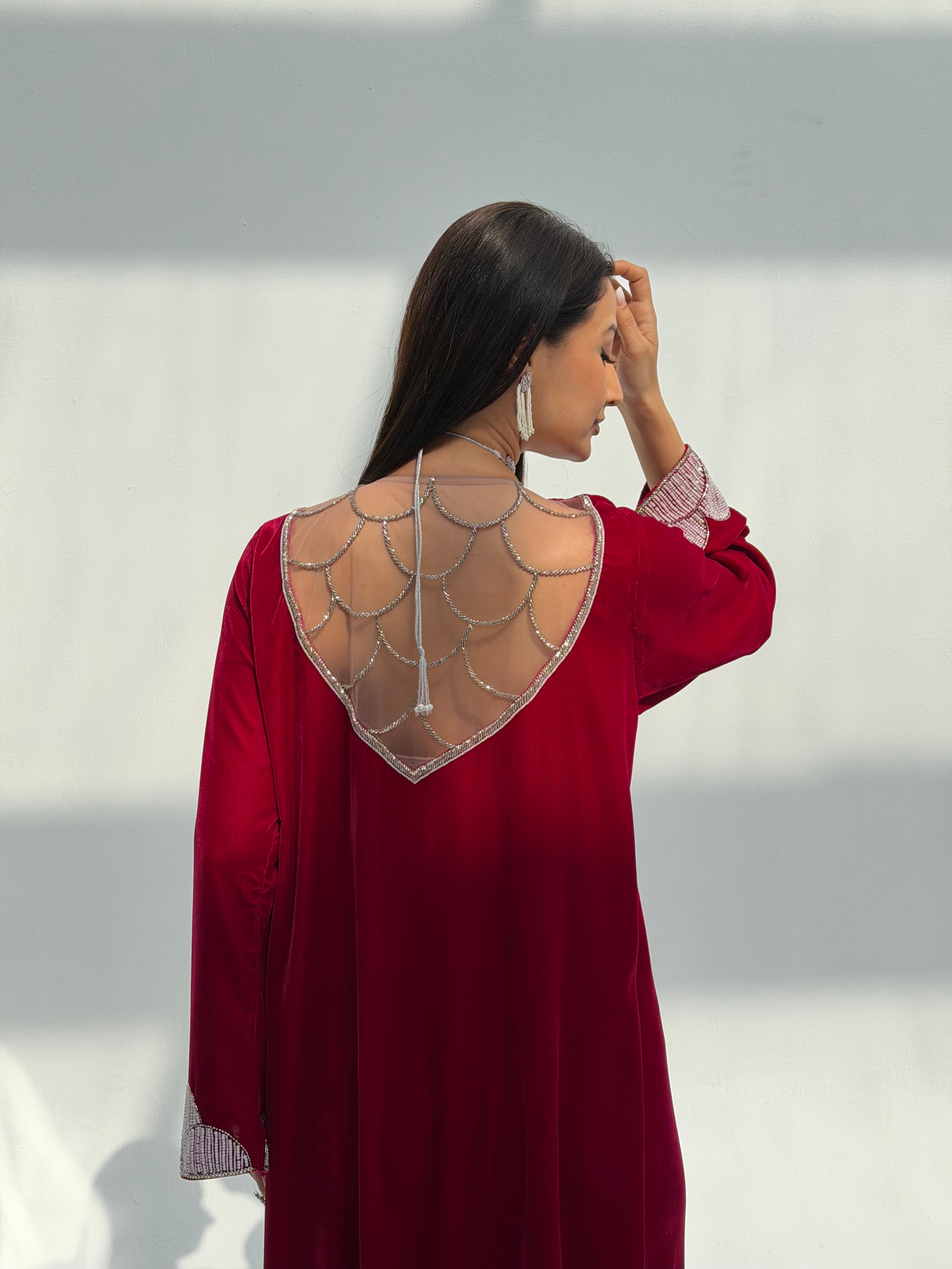 Shamma ( Velvet Dress With Tule Sheila)