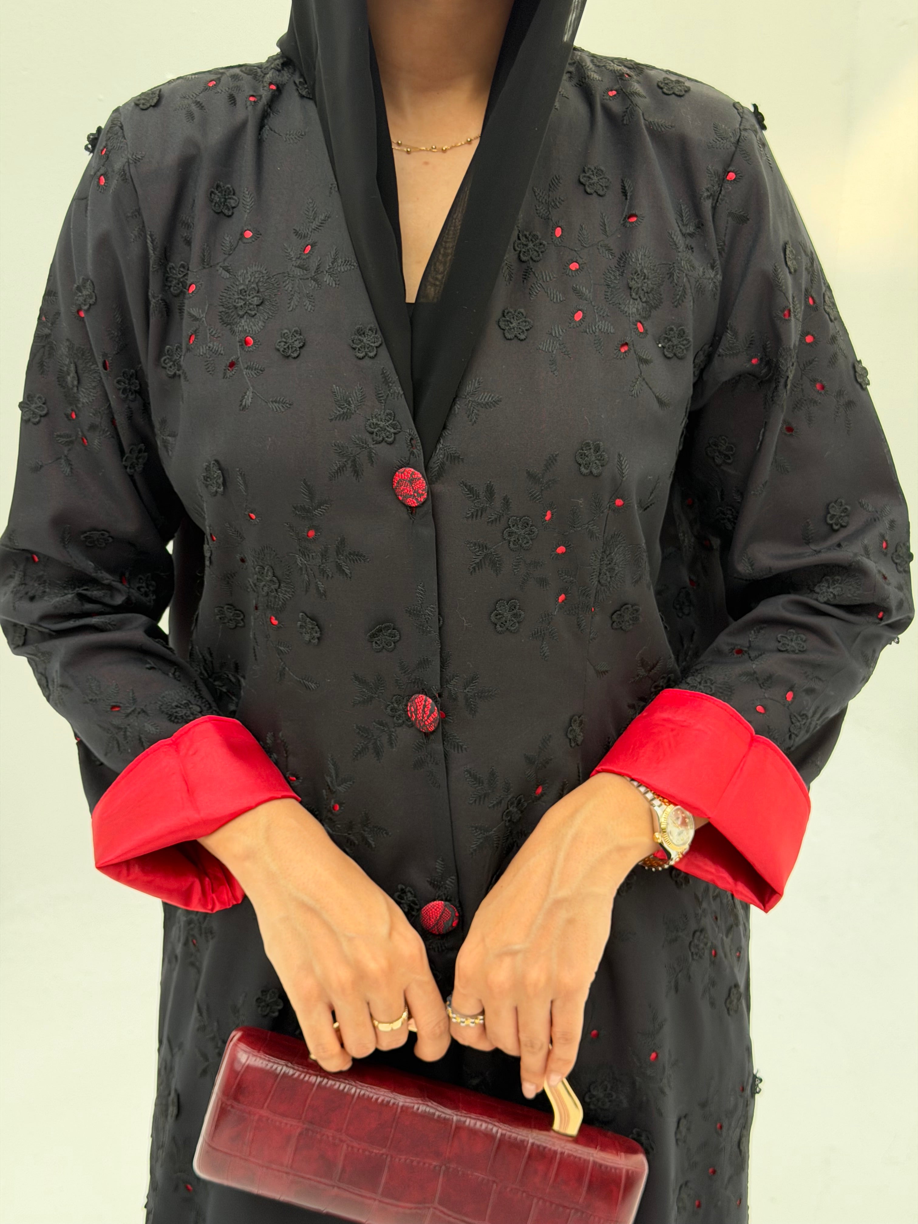 Ruby Touch ( Abaya with Sheila )