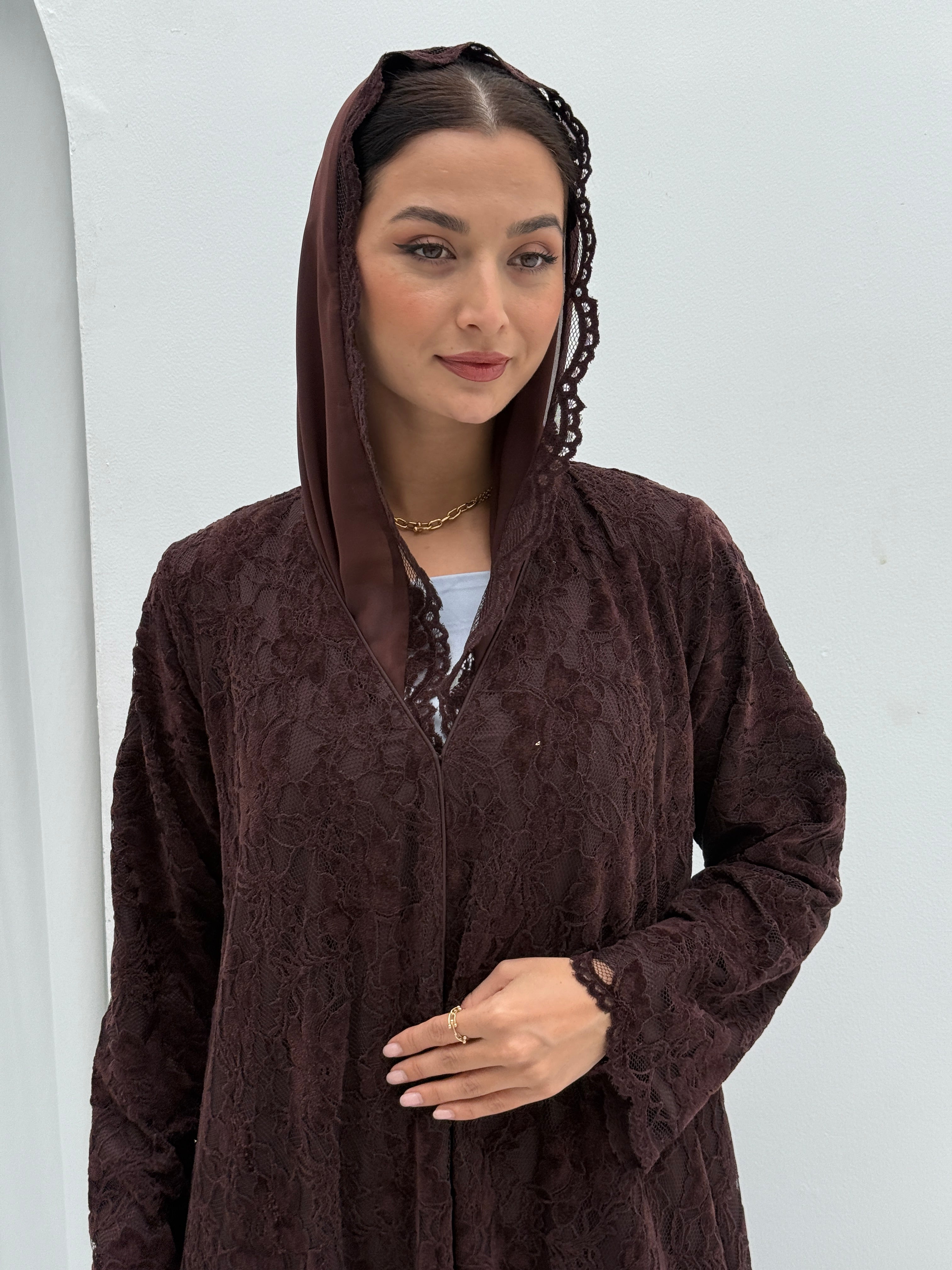 Winter Night Velvet Abaya