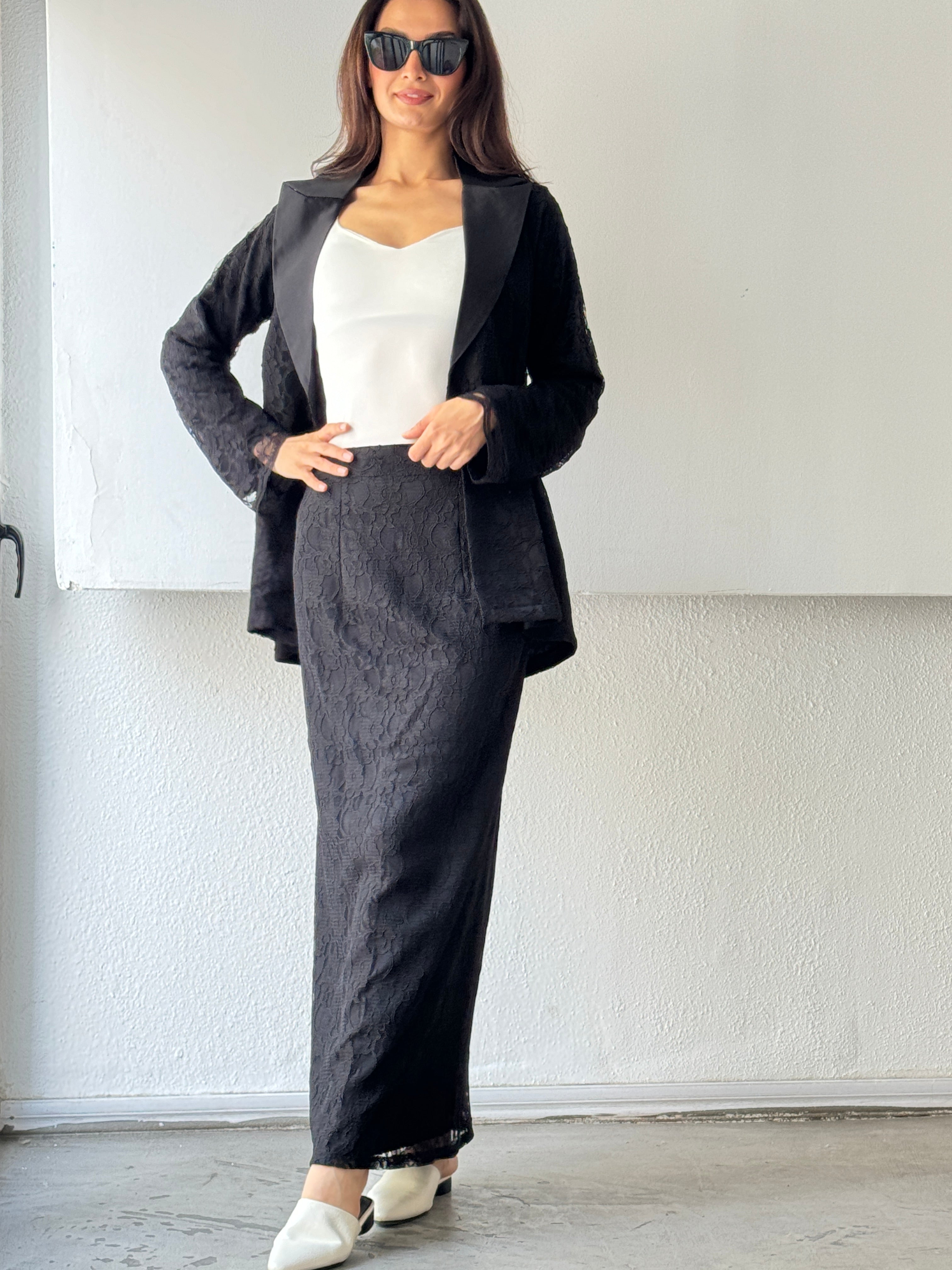 582 Blazer & Skirt