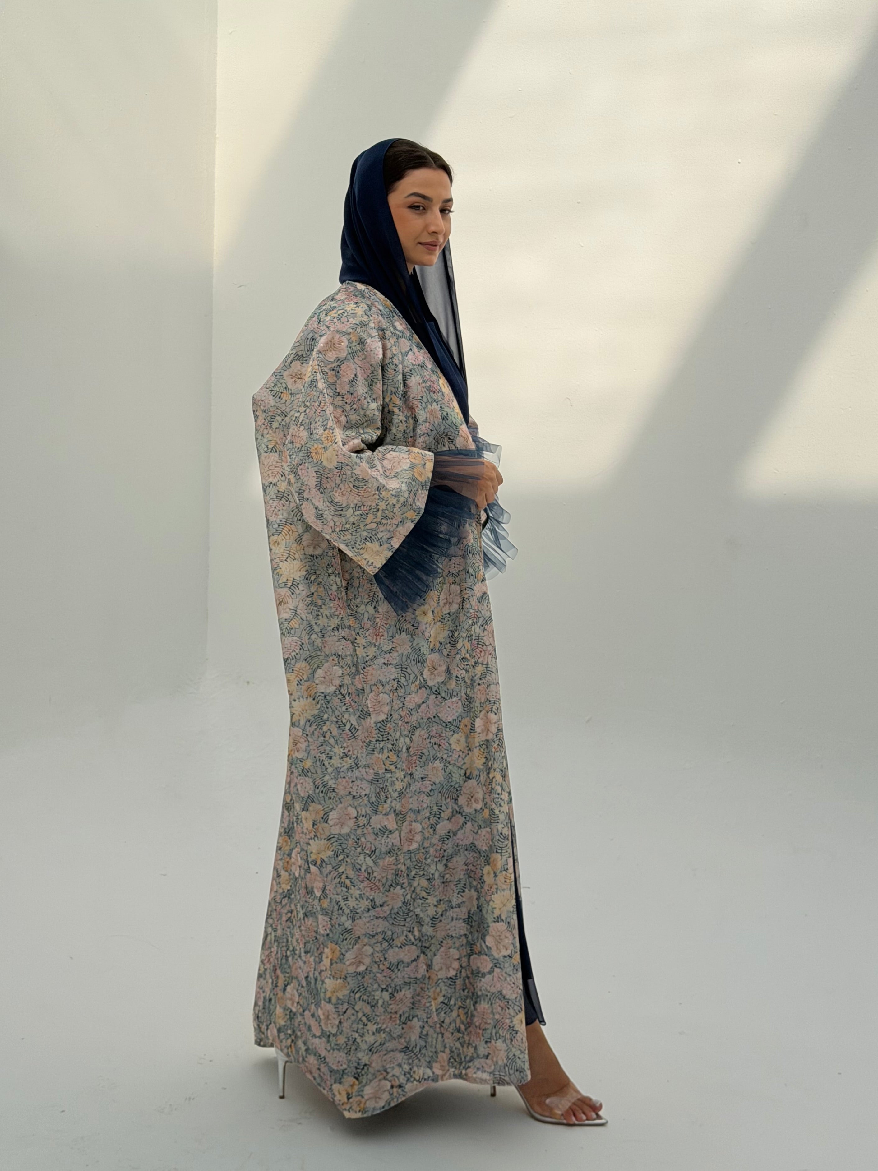 Ruffle  ( Abaya + under abaya dress with Sheila )