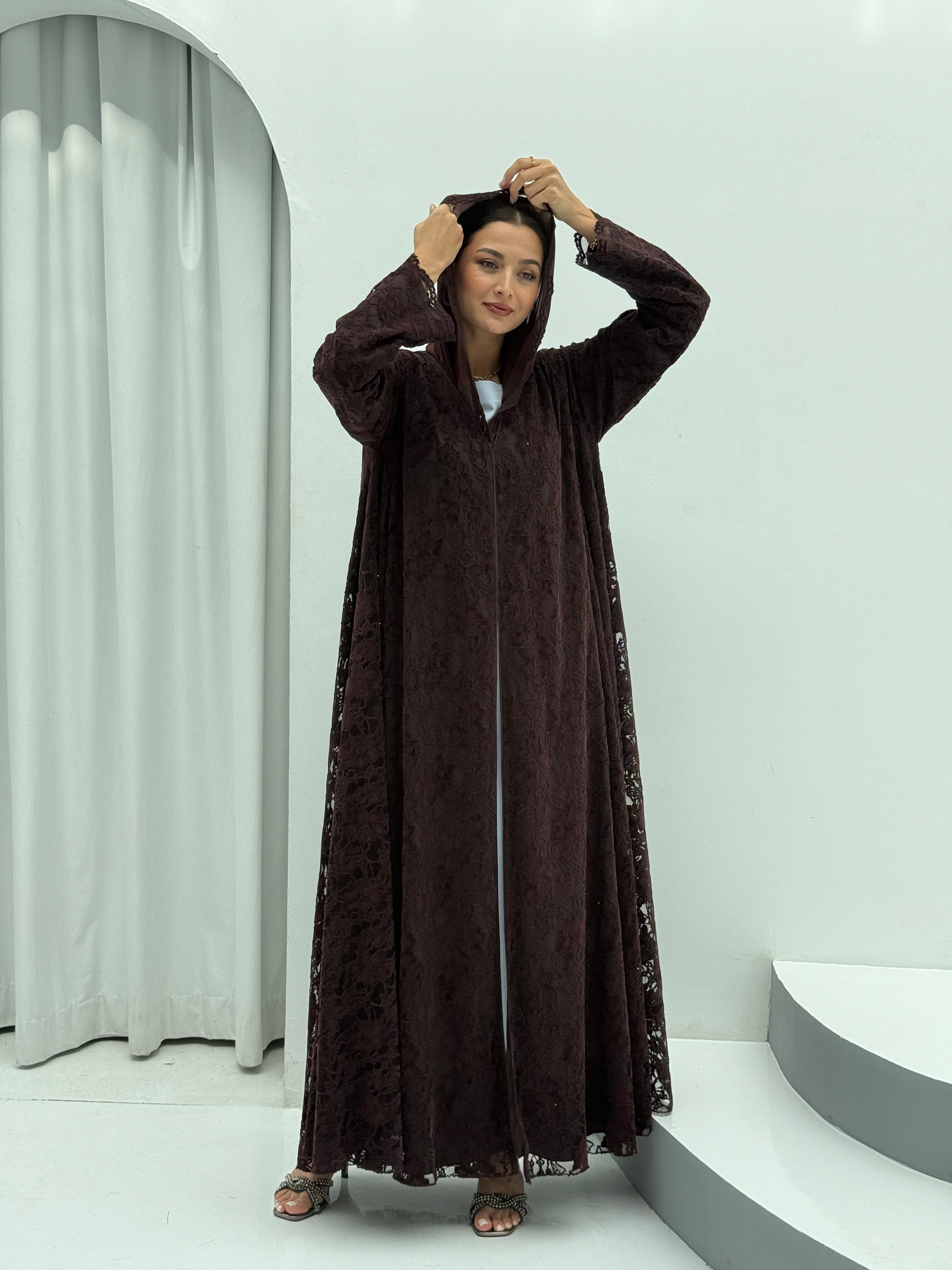 Winter Night Velvet Abaya