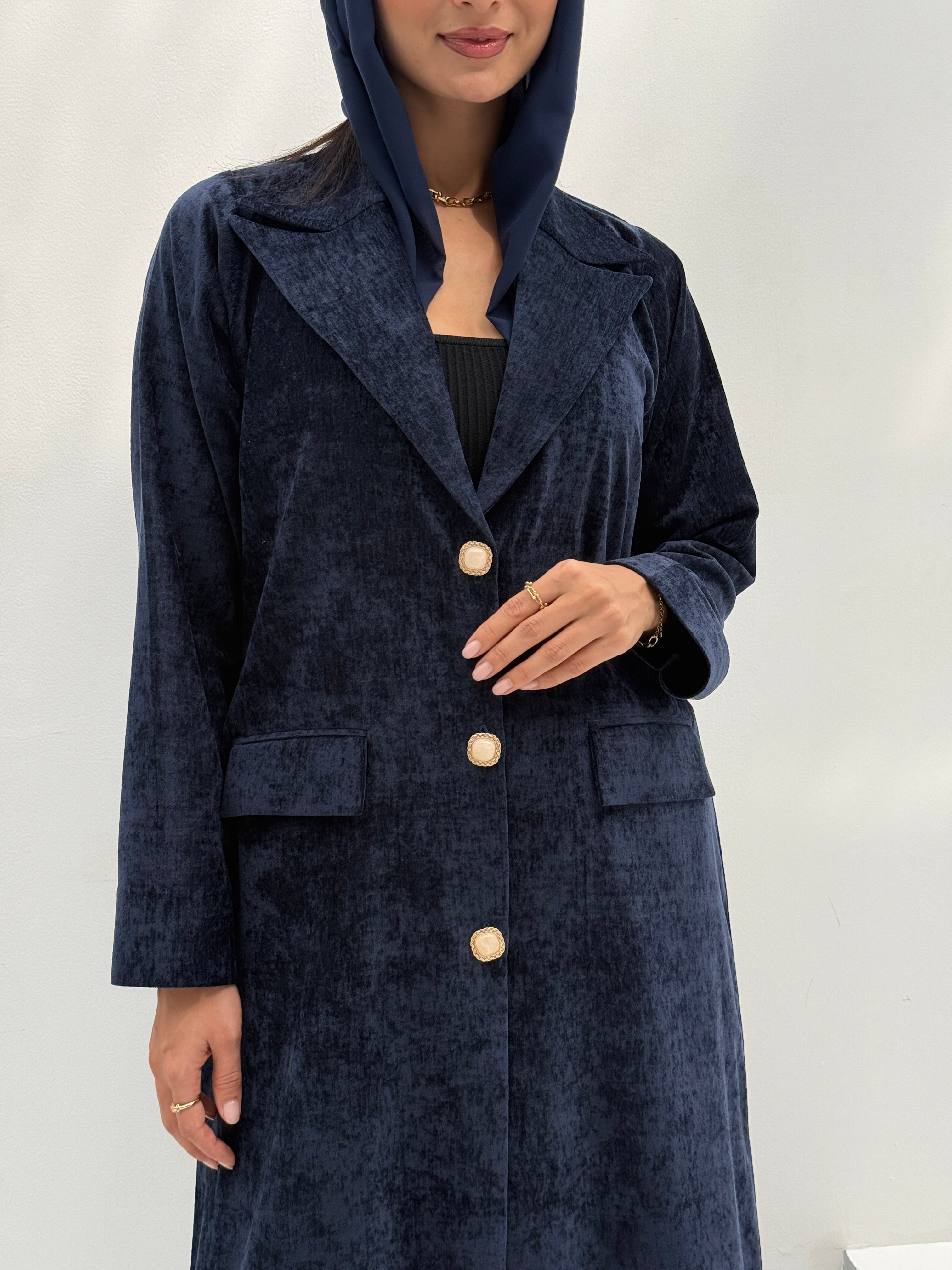 Winter Elegance Abaya