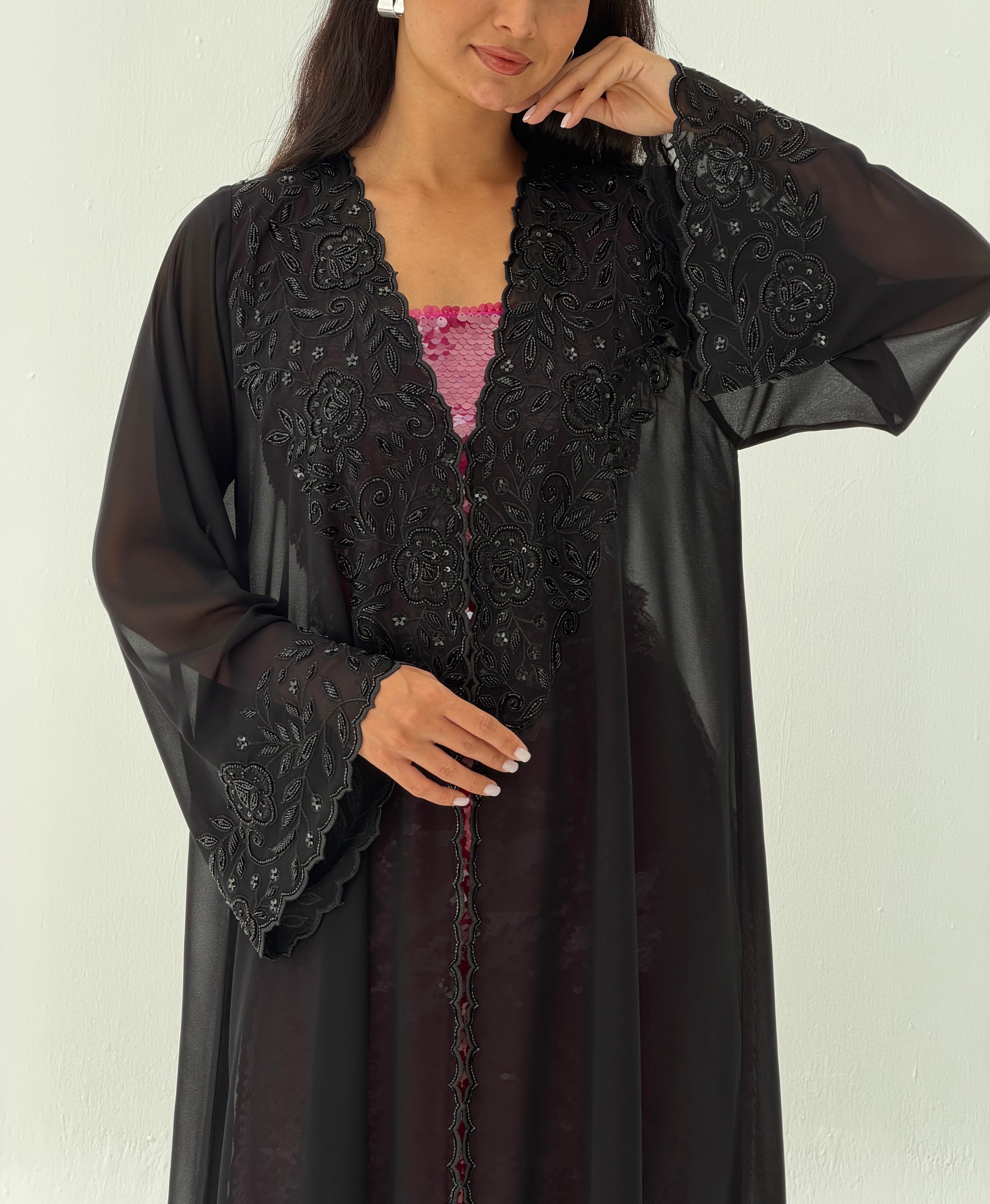 Thuraya  ( Chiffon Abaya with sheila)