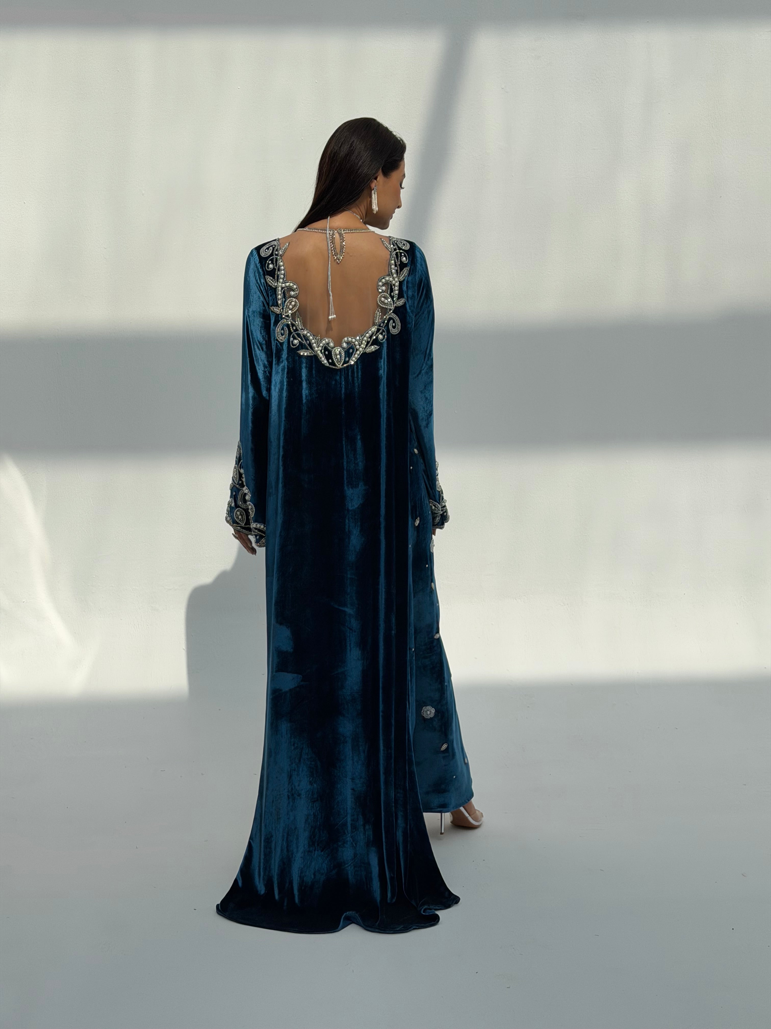 Mozan ( Velvet Dress With Tule Sheila )