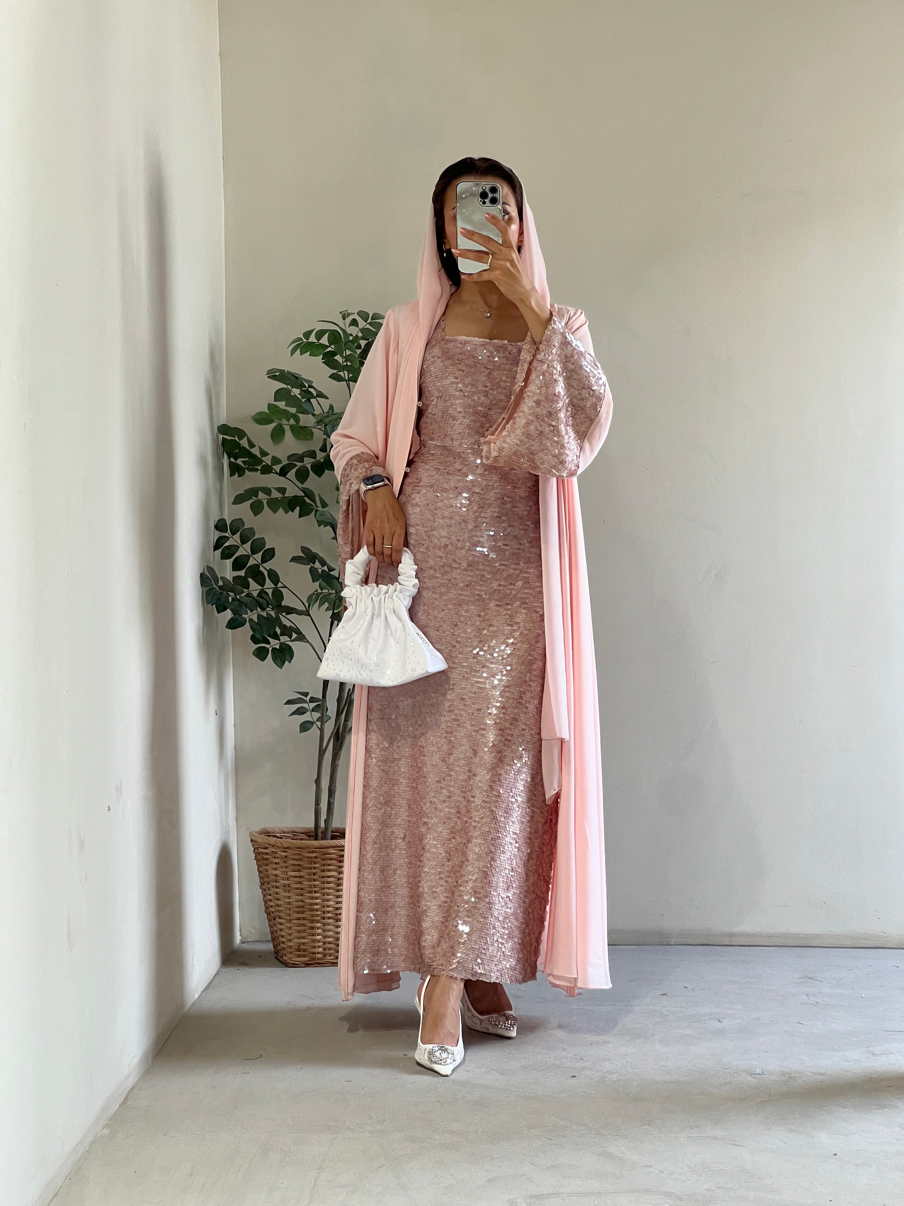 Miar ( Abaya with dress & sheila )