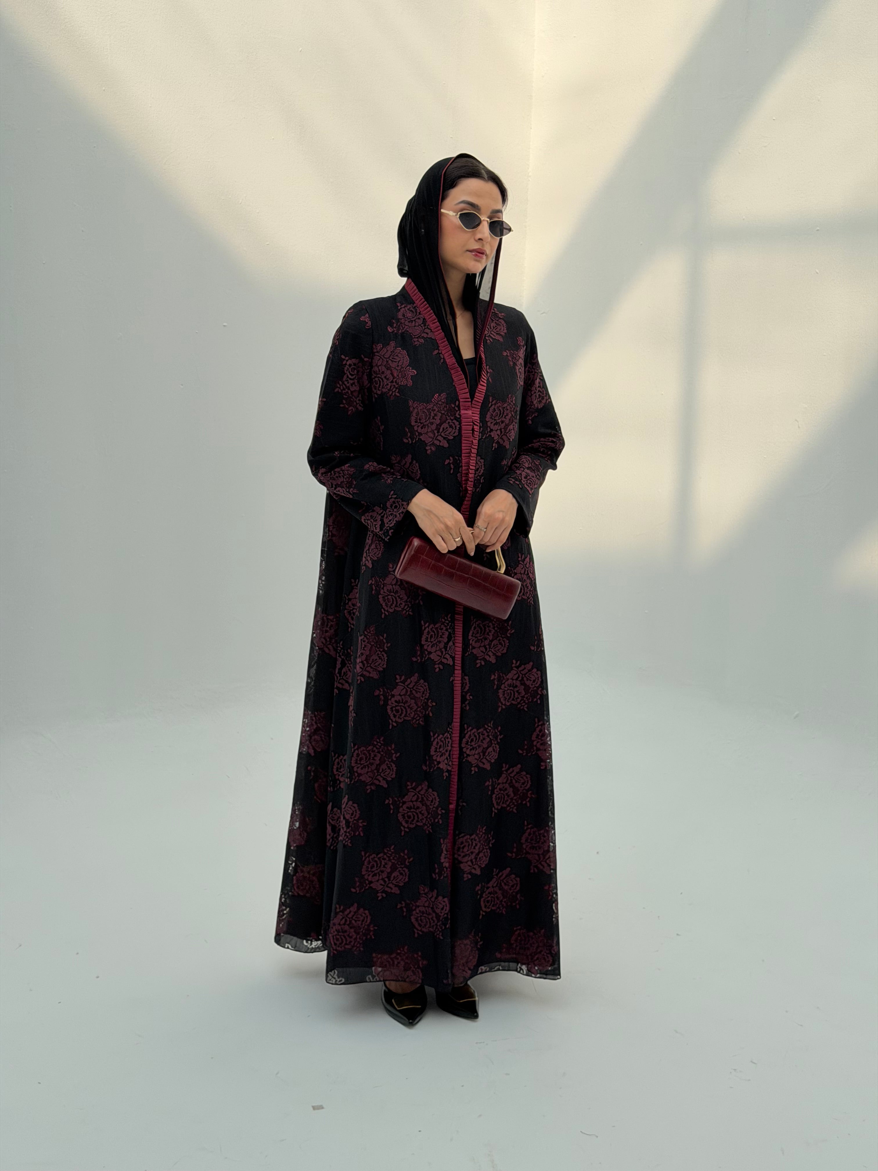 Midnight Rose ( Abaya with Sheila )