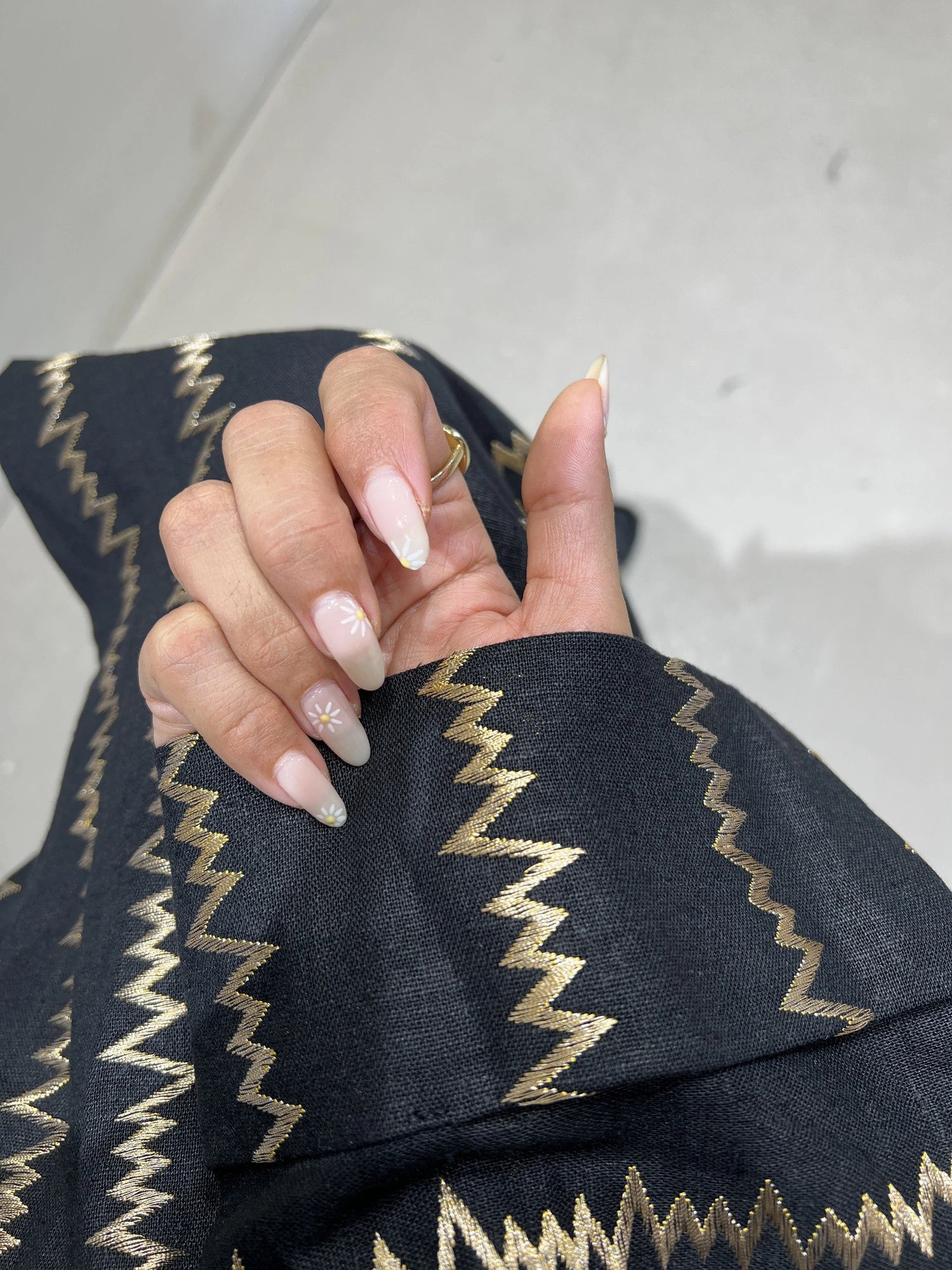 855 Abaya Full Set