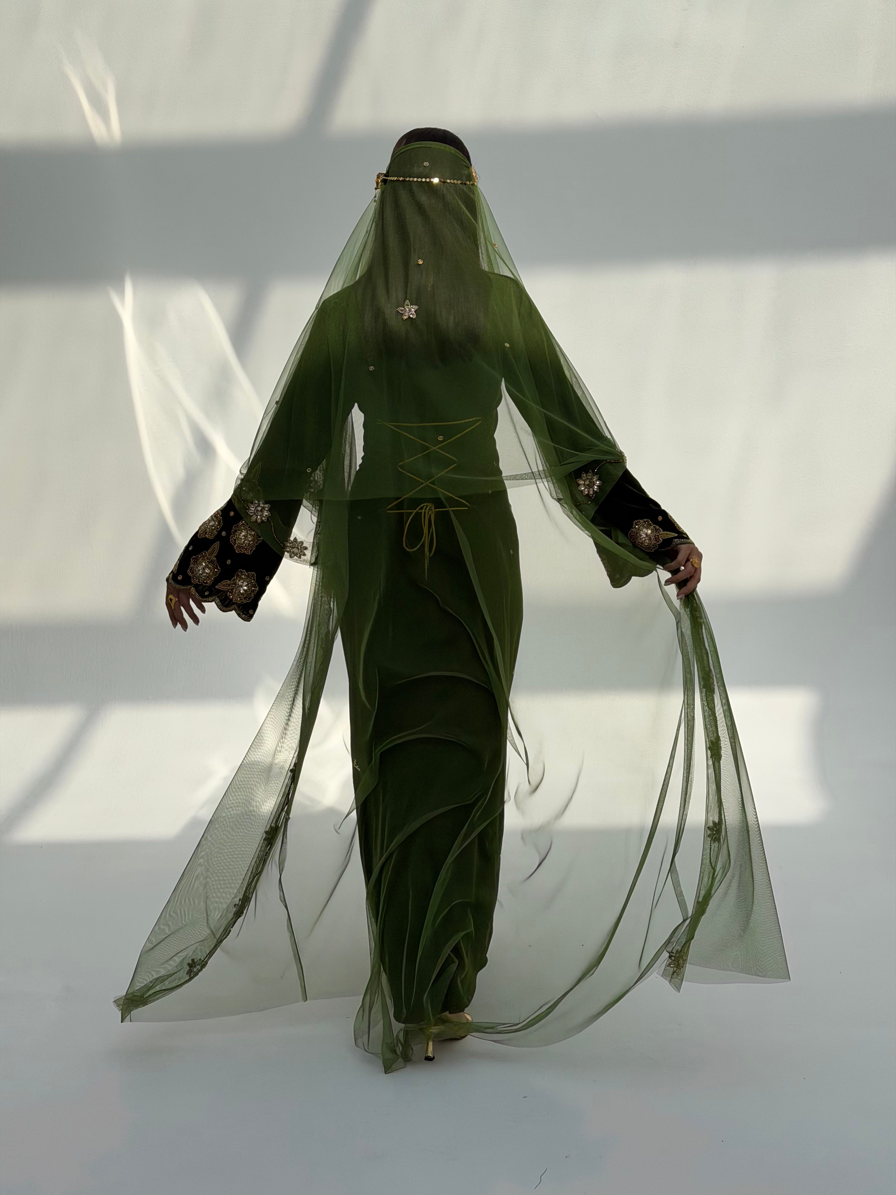 Mitha ( Velvet Dress With Bisht Tule & Tule Sheila )