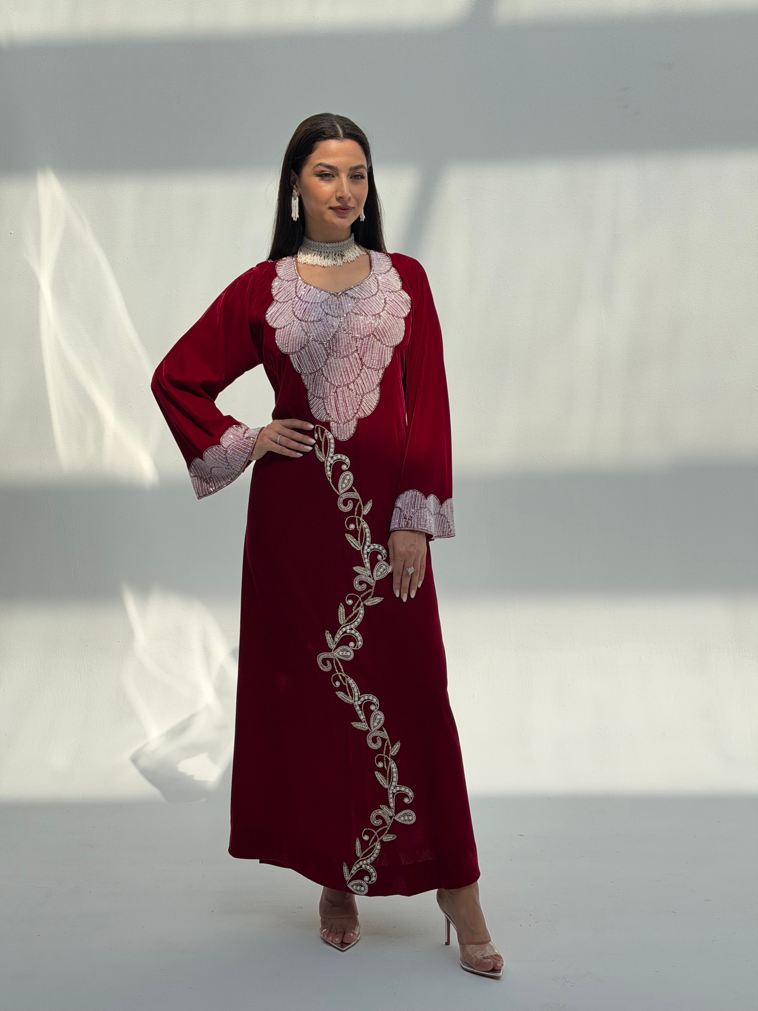 Shamma ( Velvet Dress With Tule Sheila)