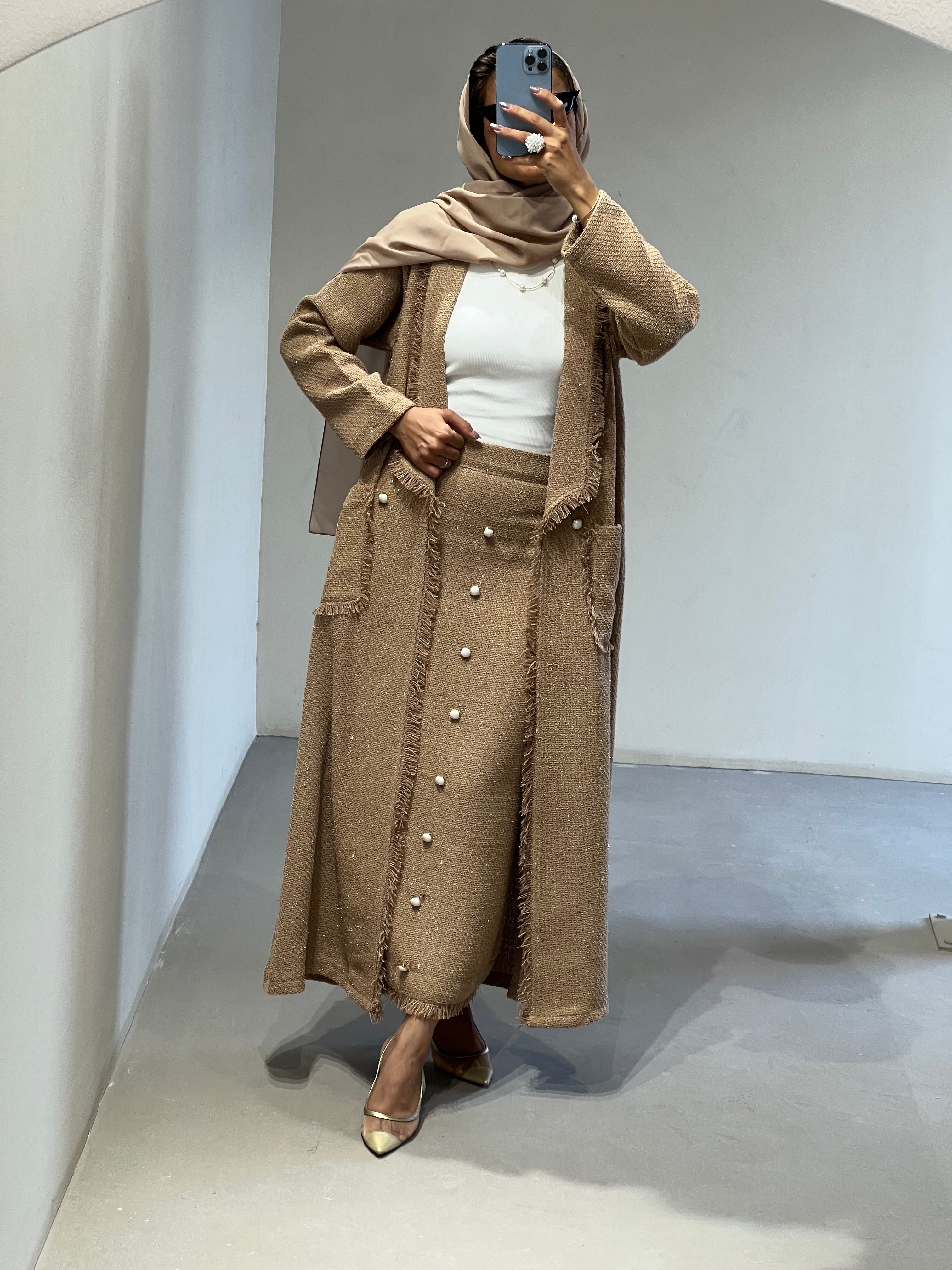 502 Abaya Full Set