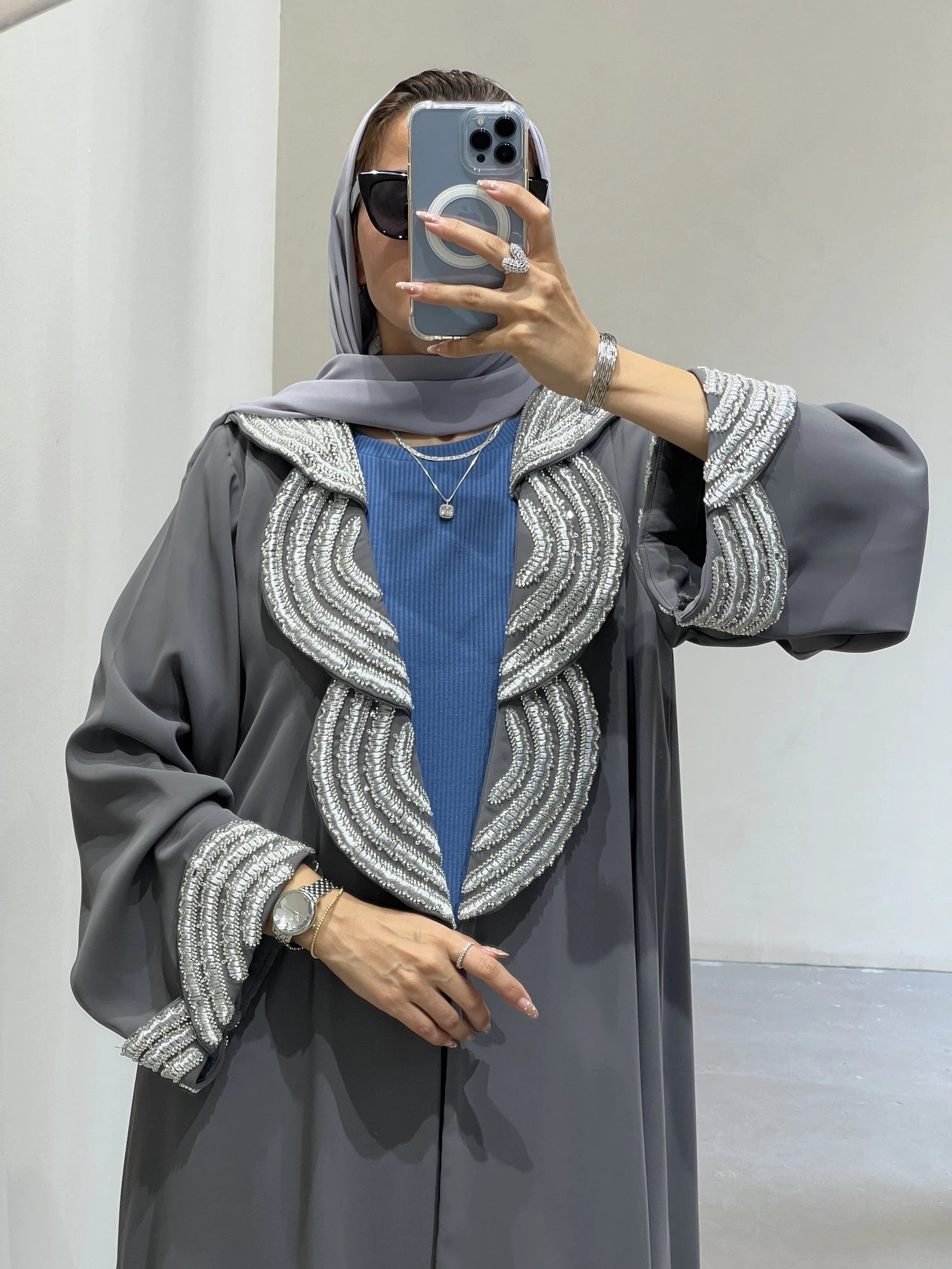 438 Abaya With Underdress - Contessa Collection