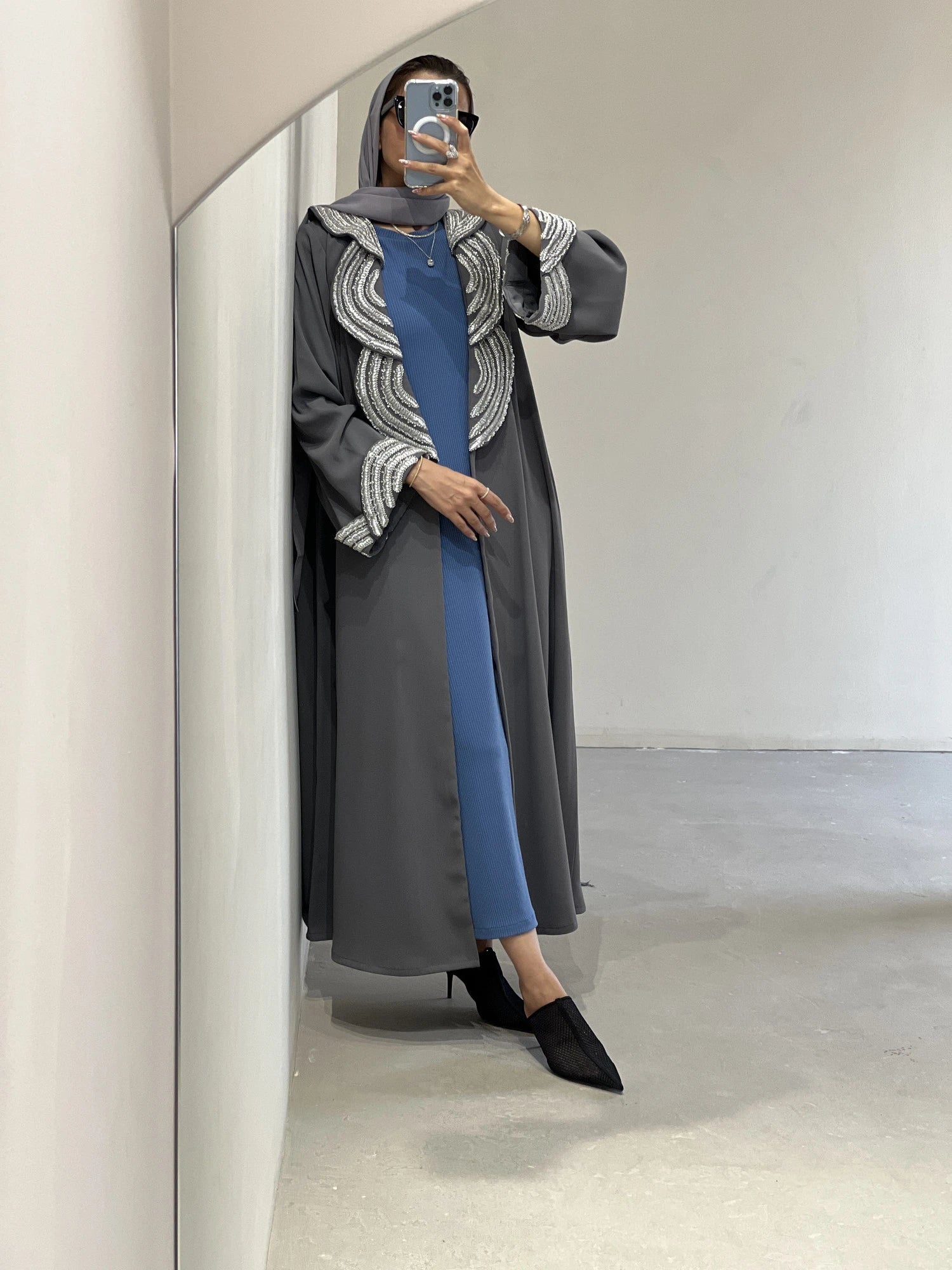 438 Abaya With Underdress - Contessa Collection