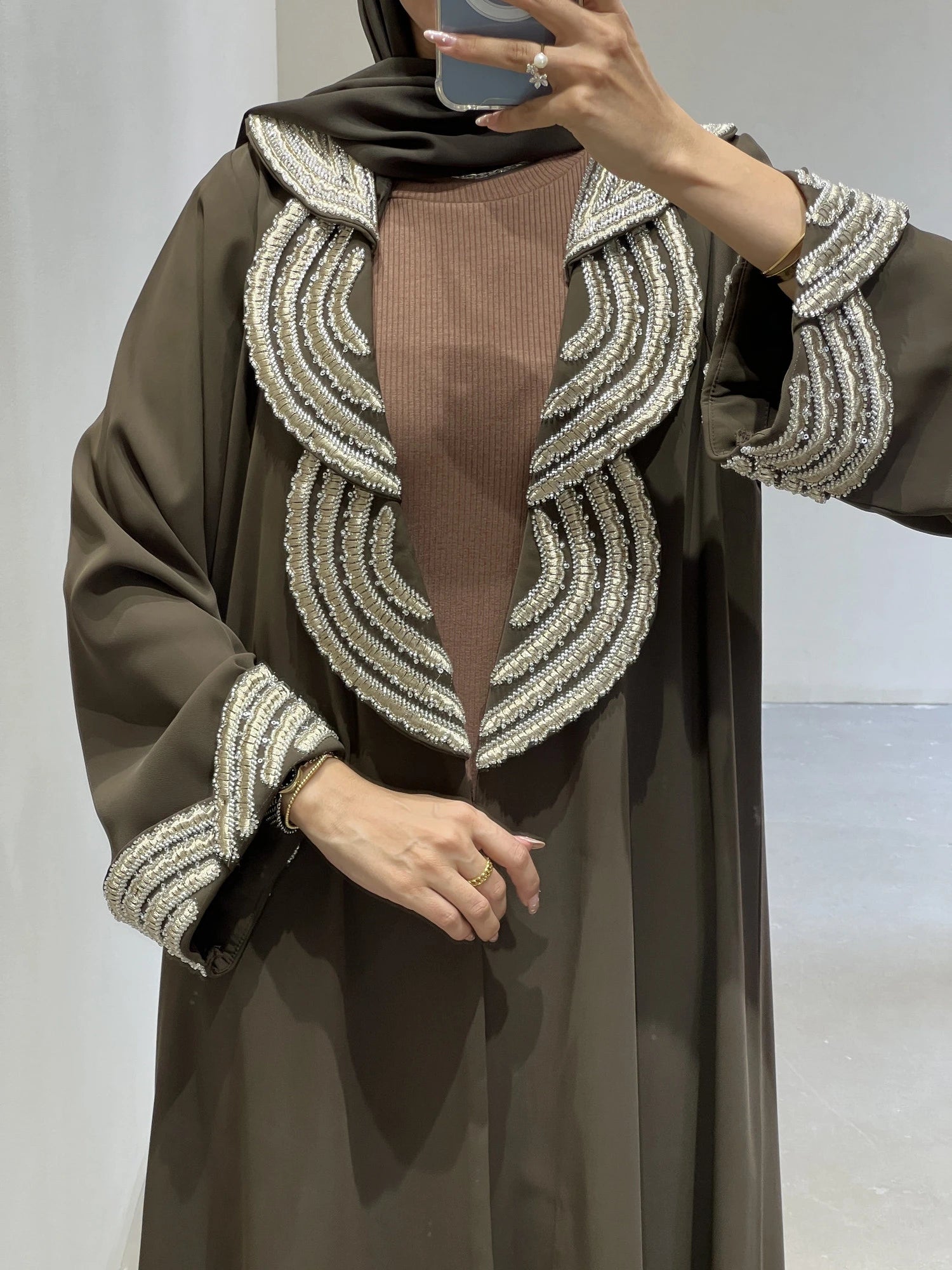 438 Abaya With Underdress - Contessa Collection