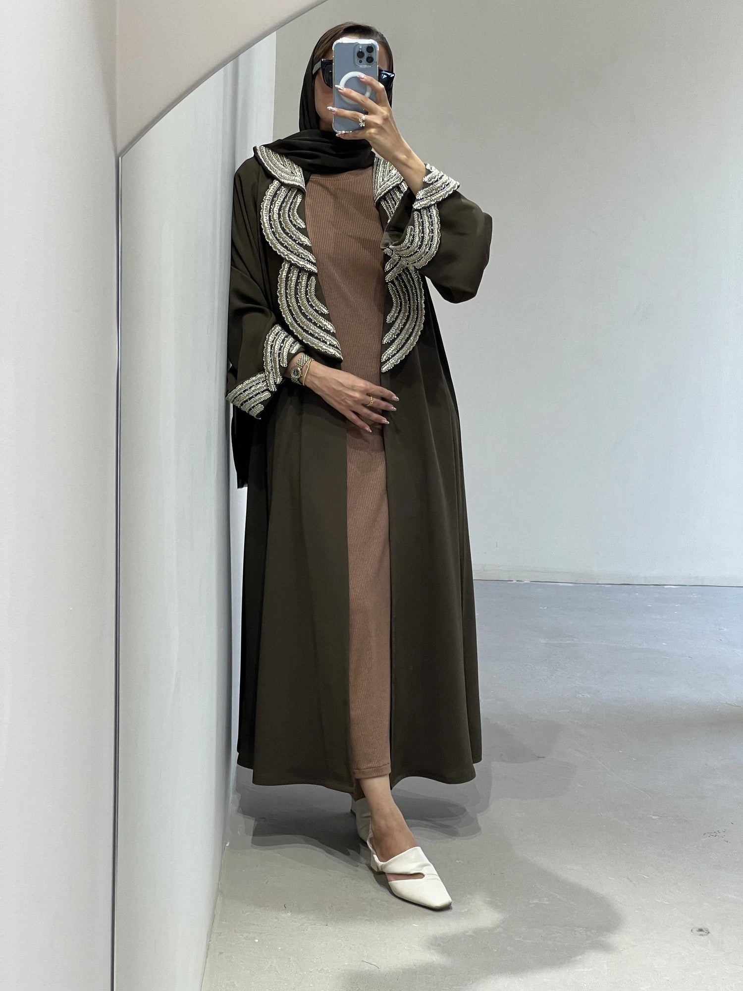 438 Abaya With Underdress - Contessa Collection