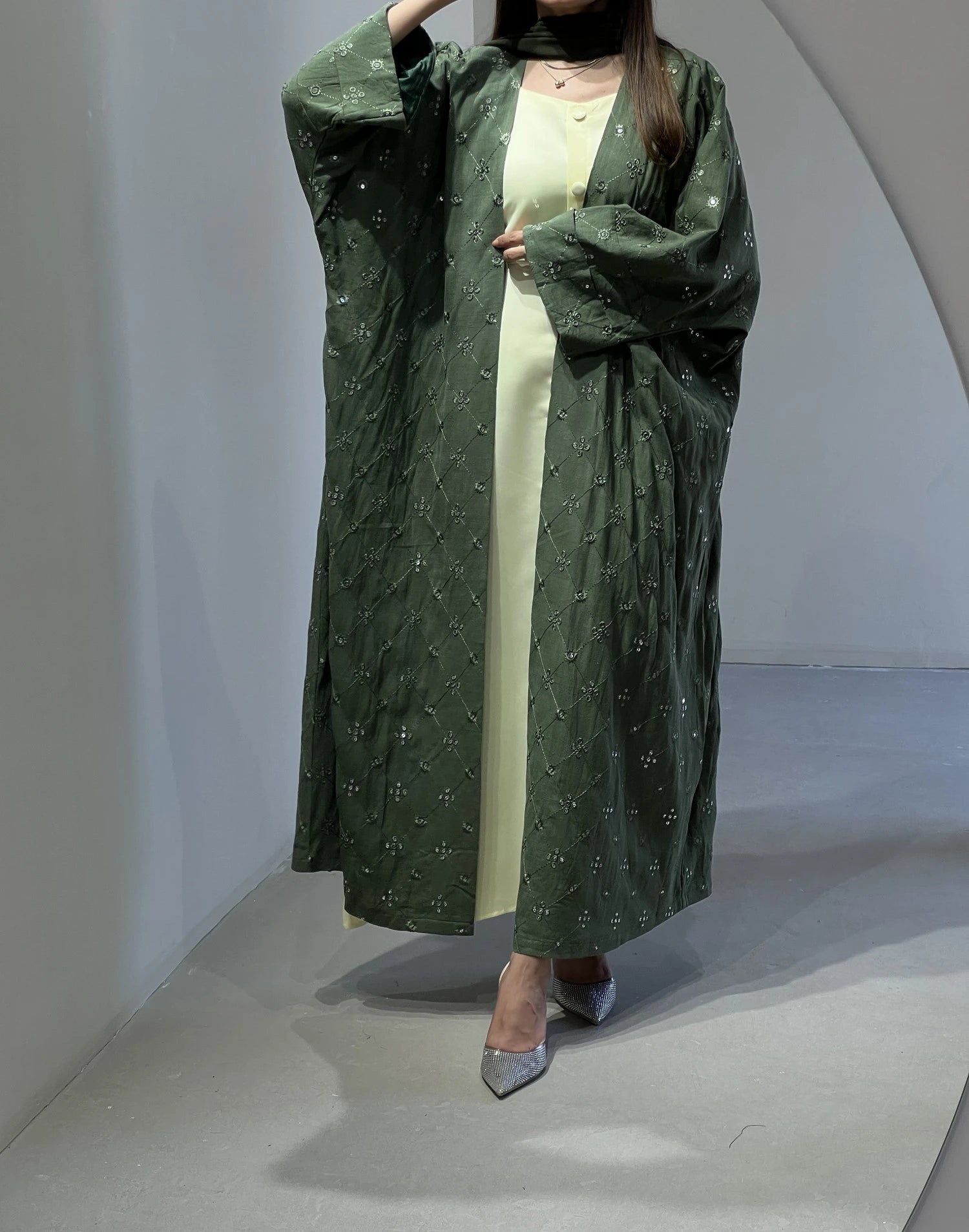 457 Abaya With Underdress - Contessa Collection