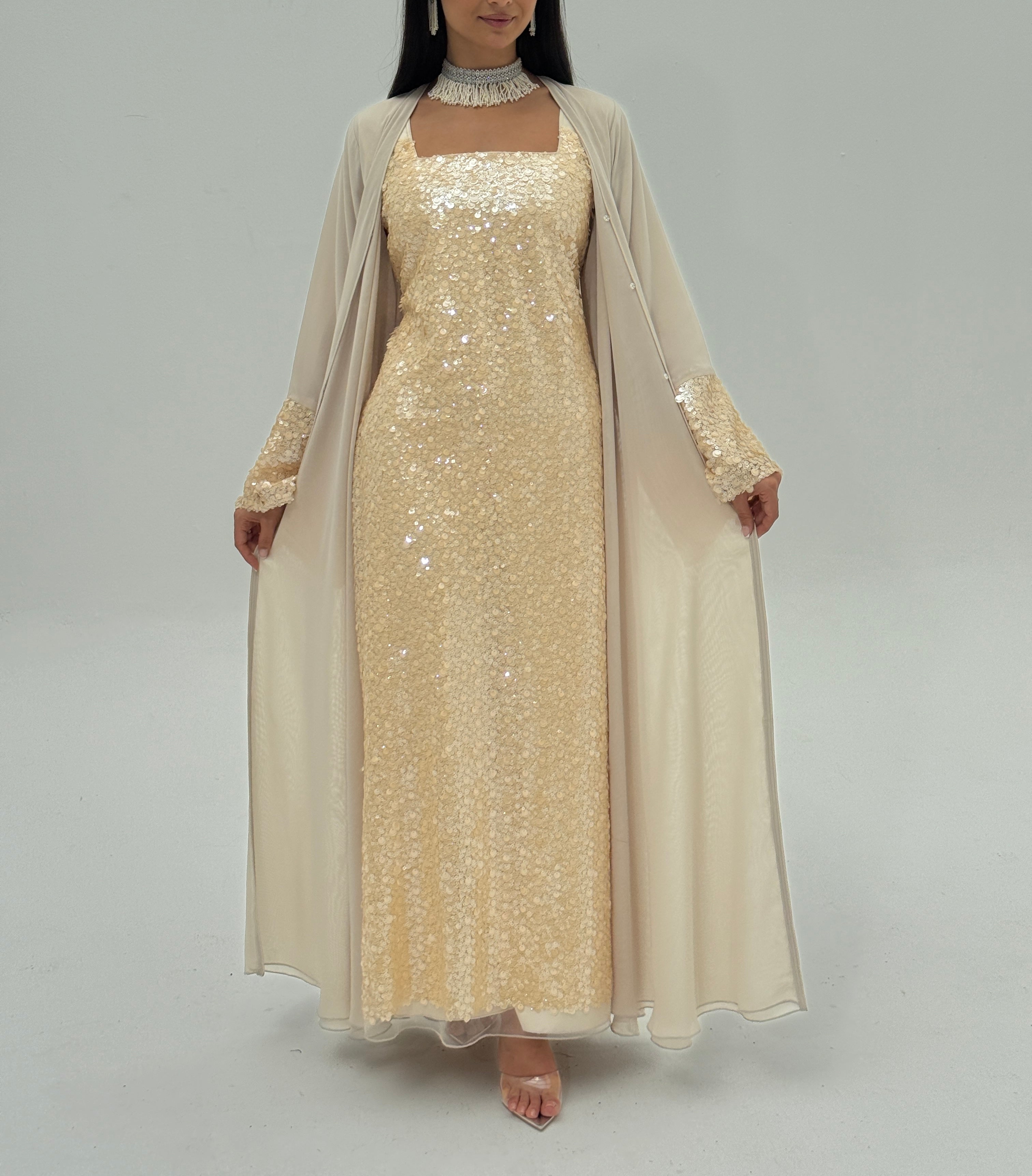 Miar ( Abaya with dress & sheila )