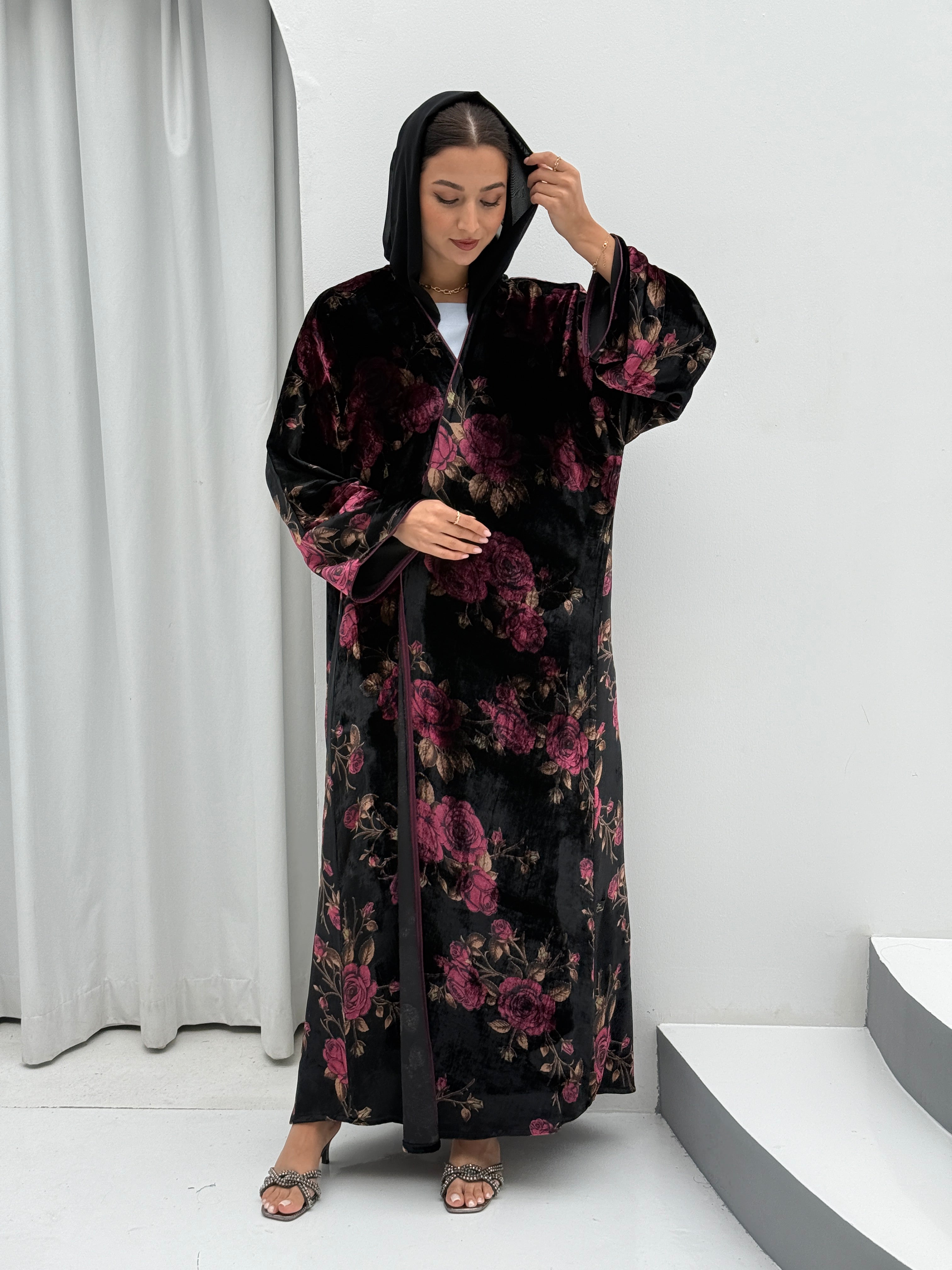 Velvet Embrace Abaya