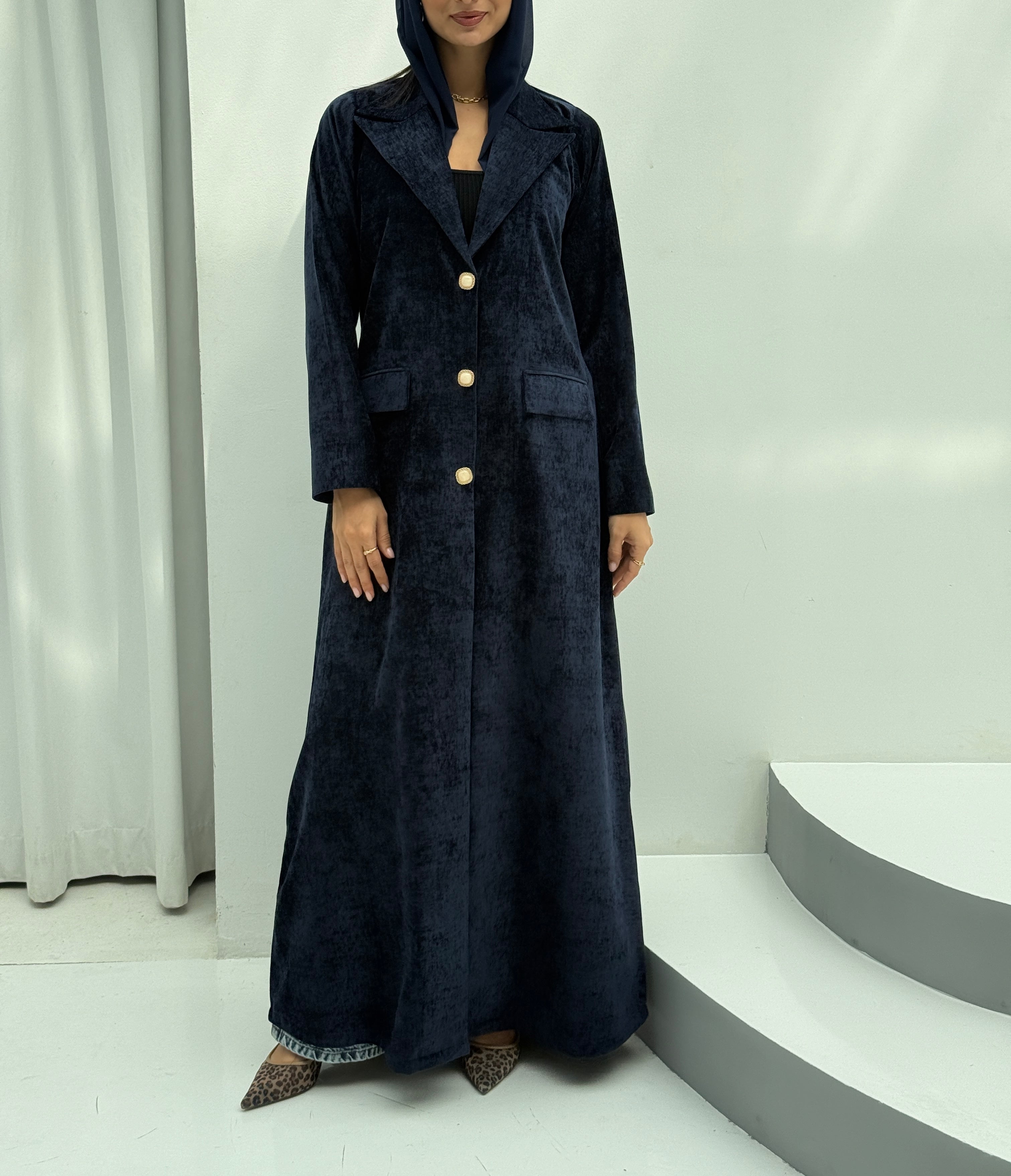 Winter Elegance Abaya