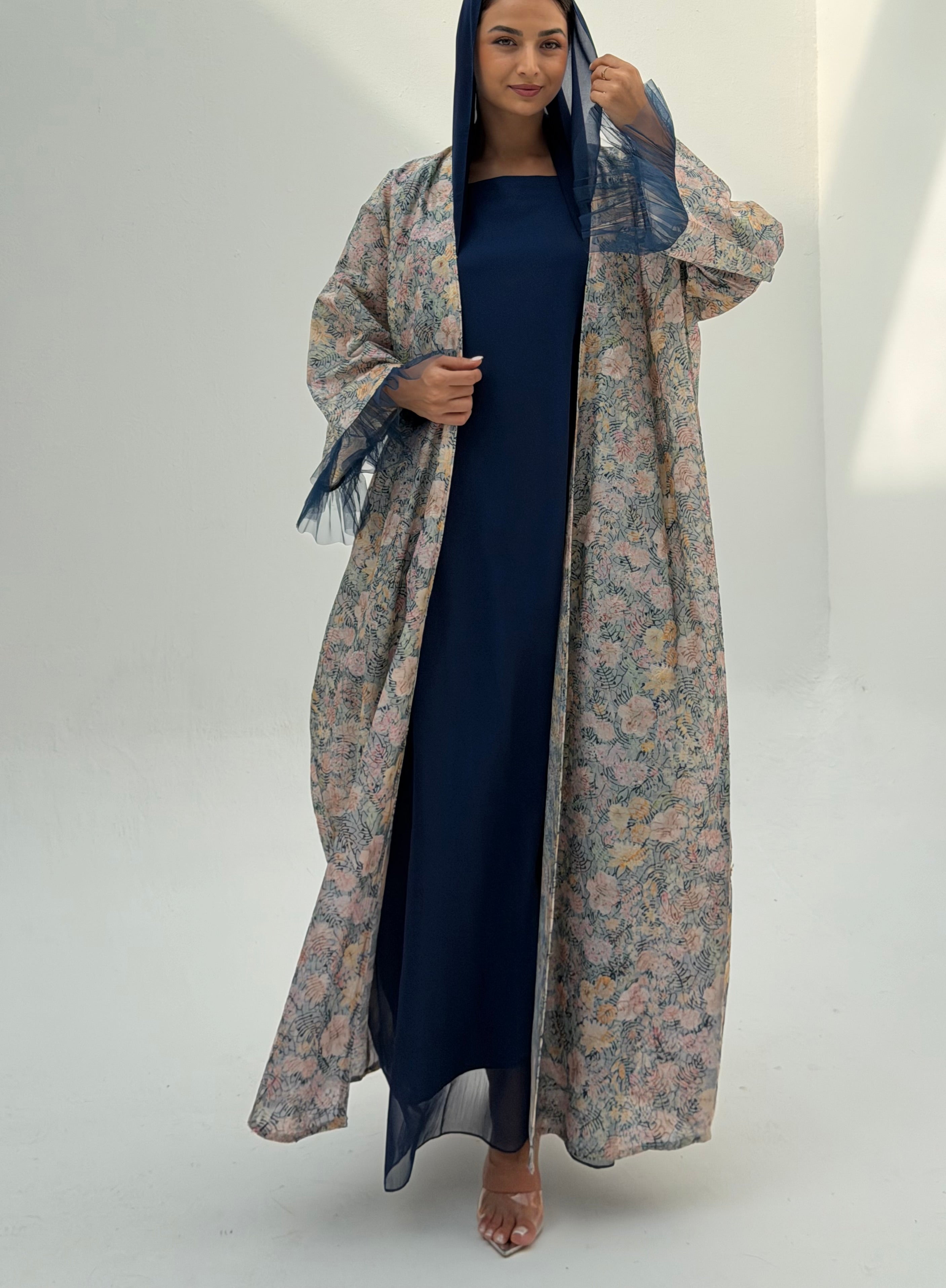 Ruffle  ( Abaya + under abaya dress with Sheila )