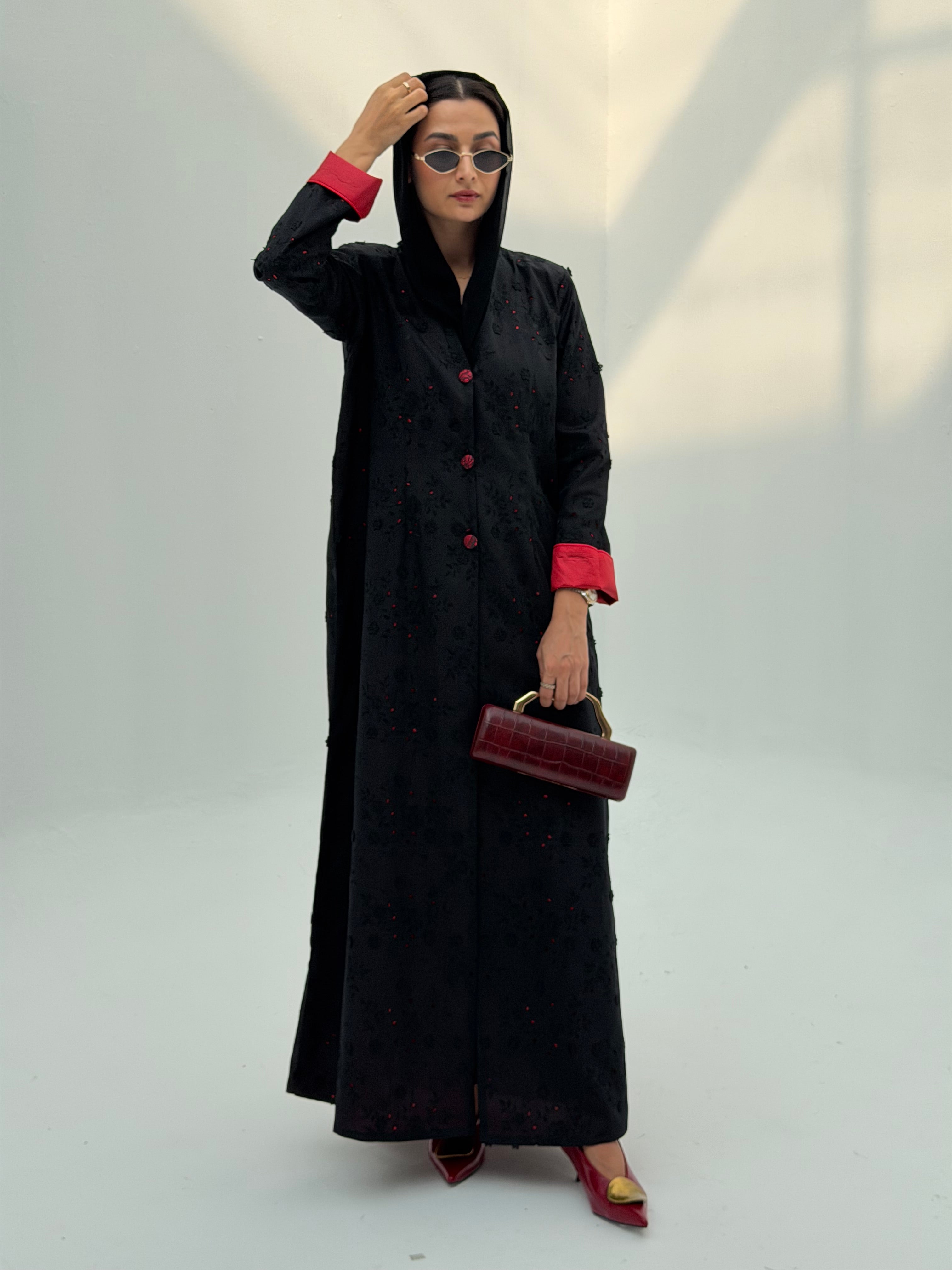 Ruby Touch ( Abaya with Sheila )