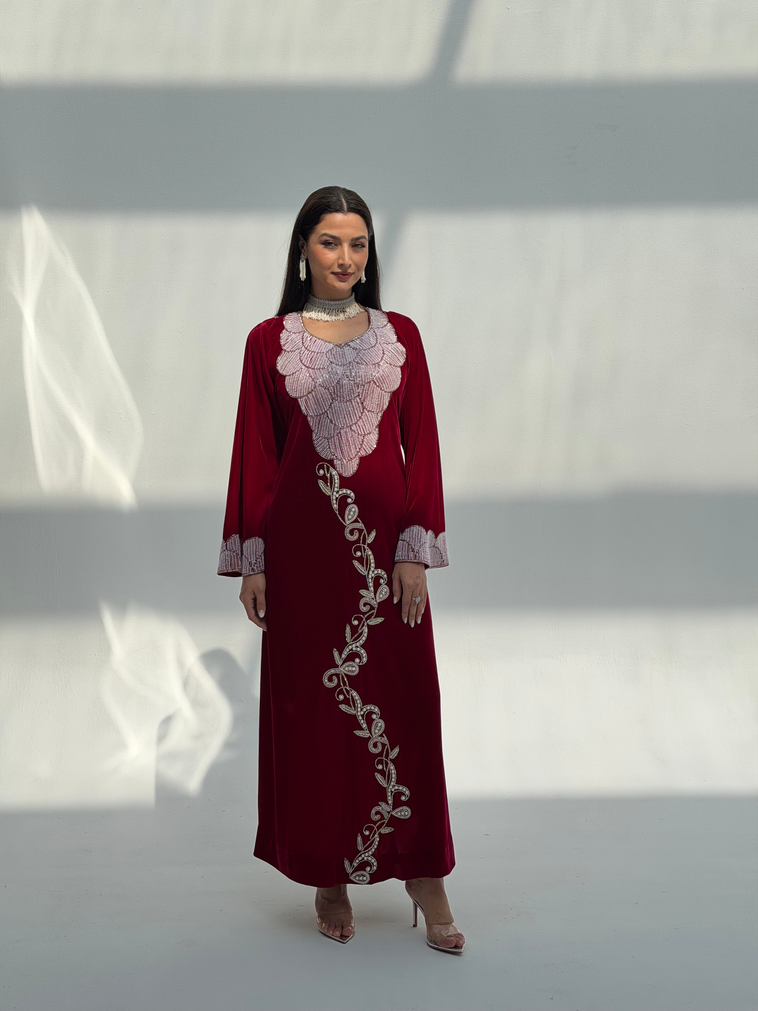 Shamma ( Velvet Dress With Tule Sheila)