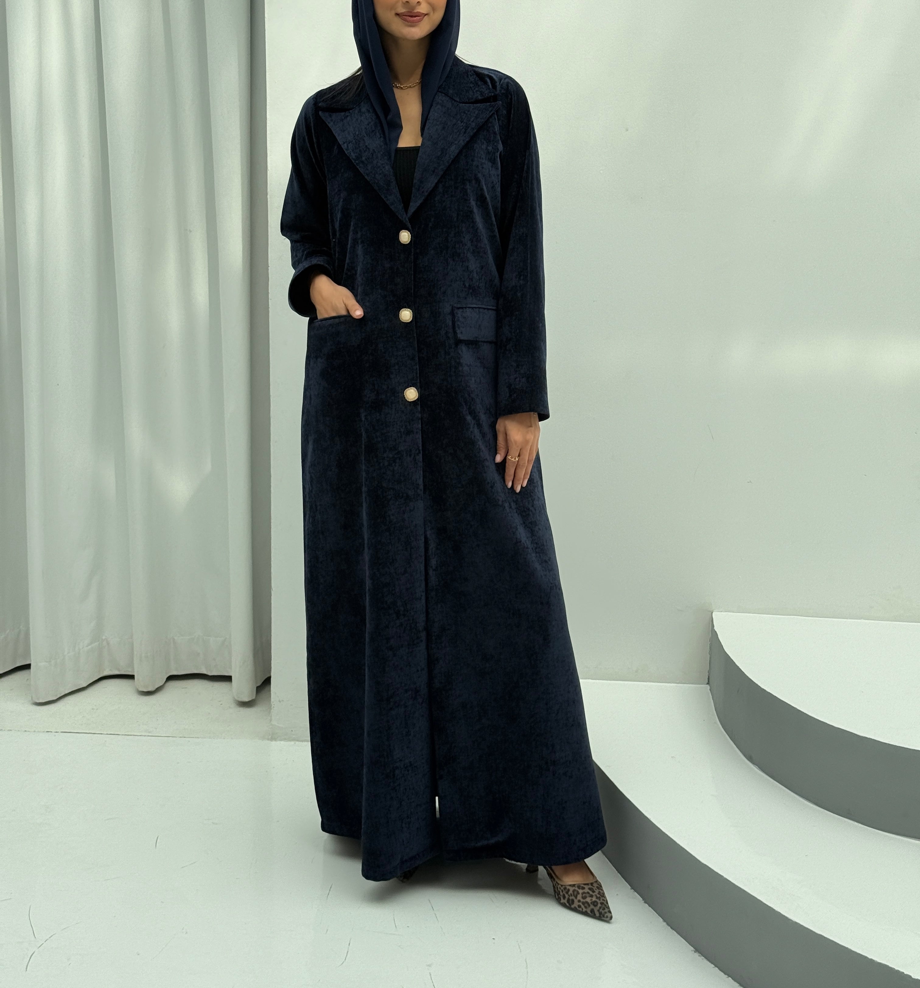 Winter Elegance Abaya