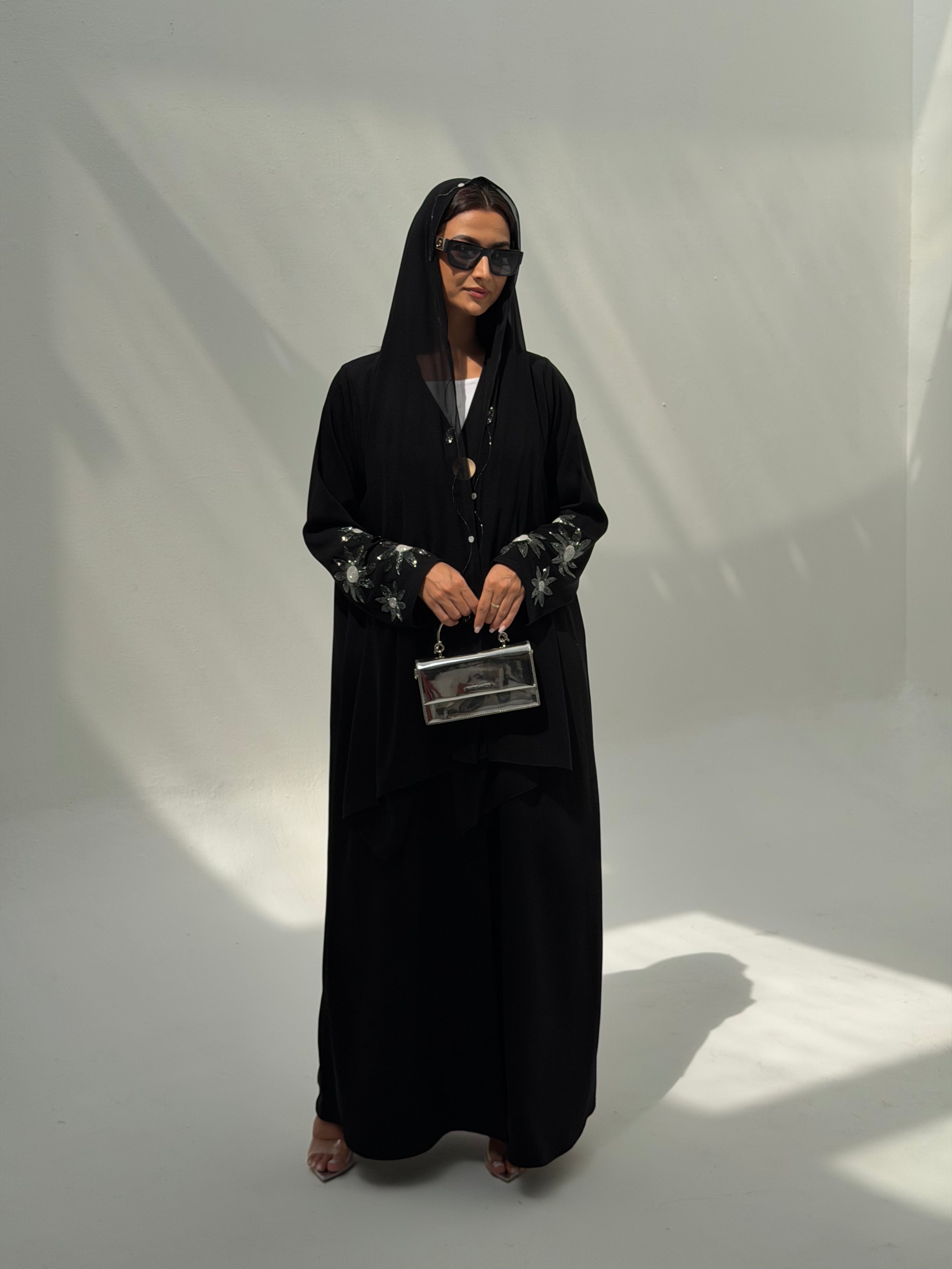Plumeria ( Abaya with Sheila )
