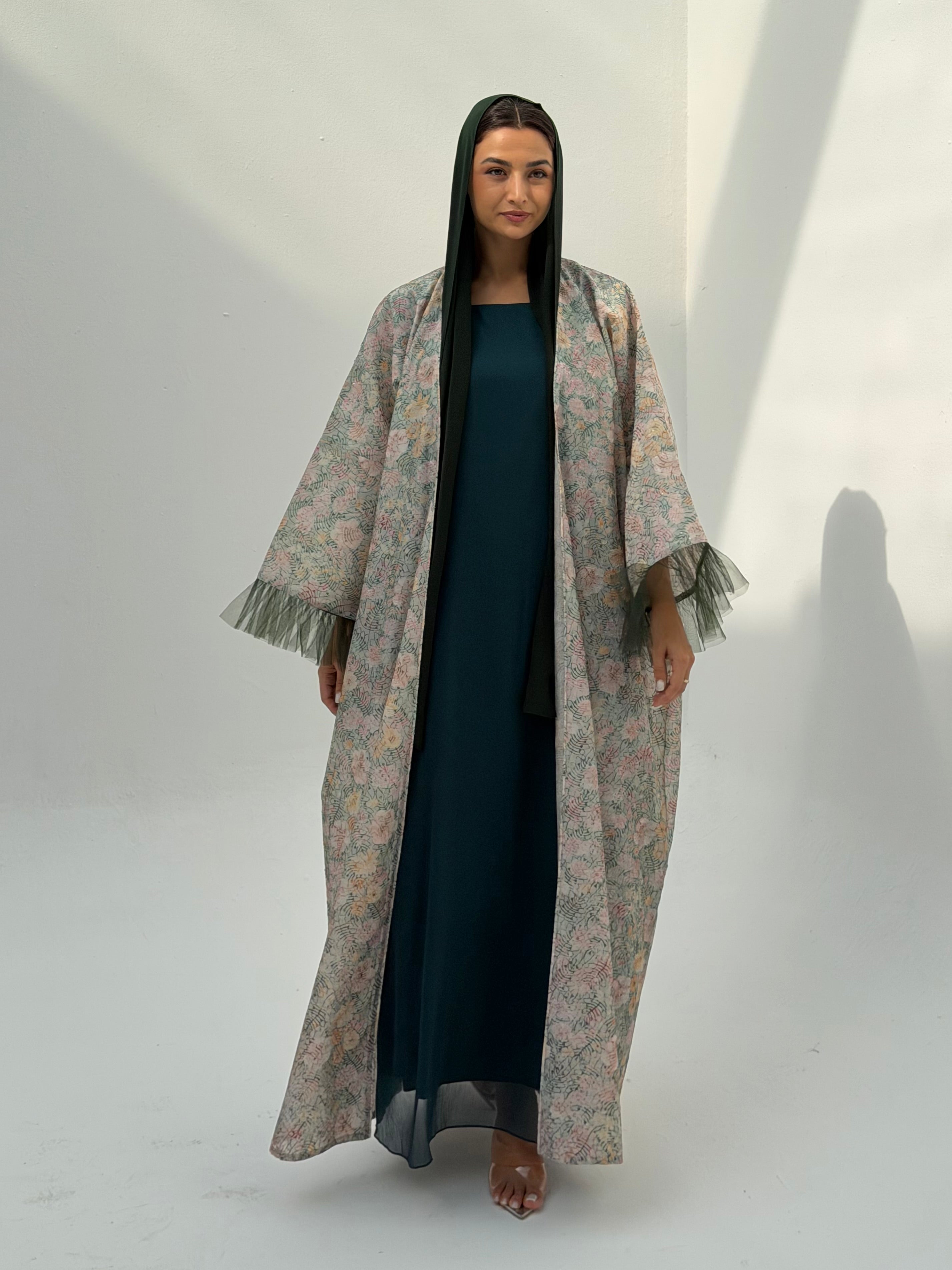 Ruffle  ( Abaya + under abaya dress with Sheila )