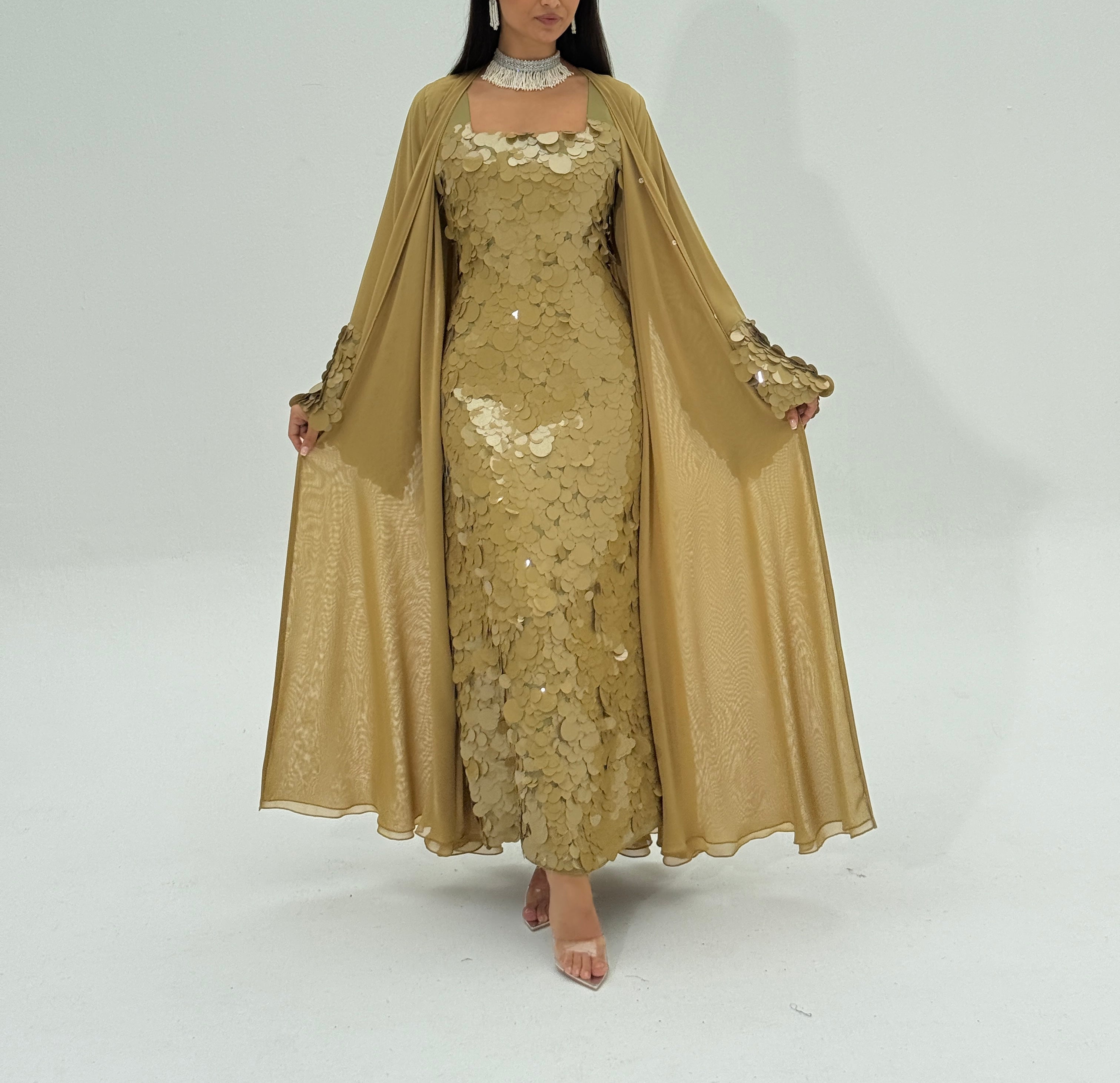 Miar ( Abaya with dress & sheila )