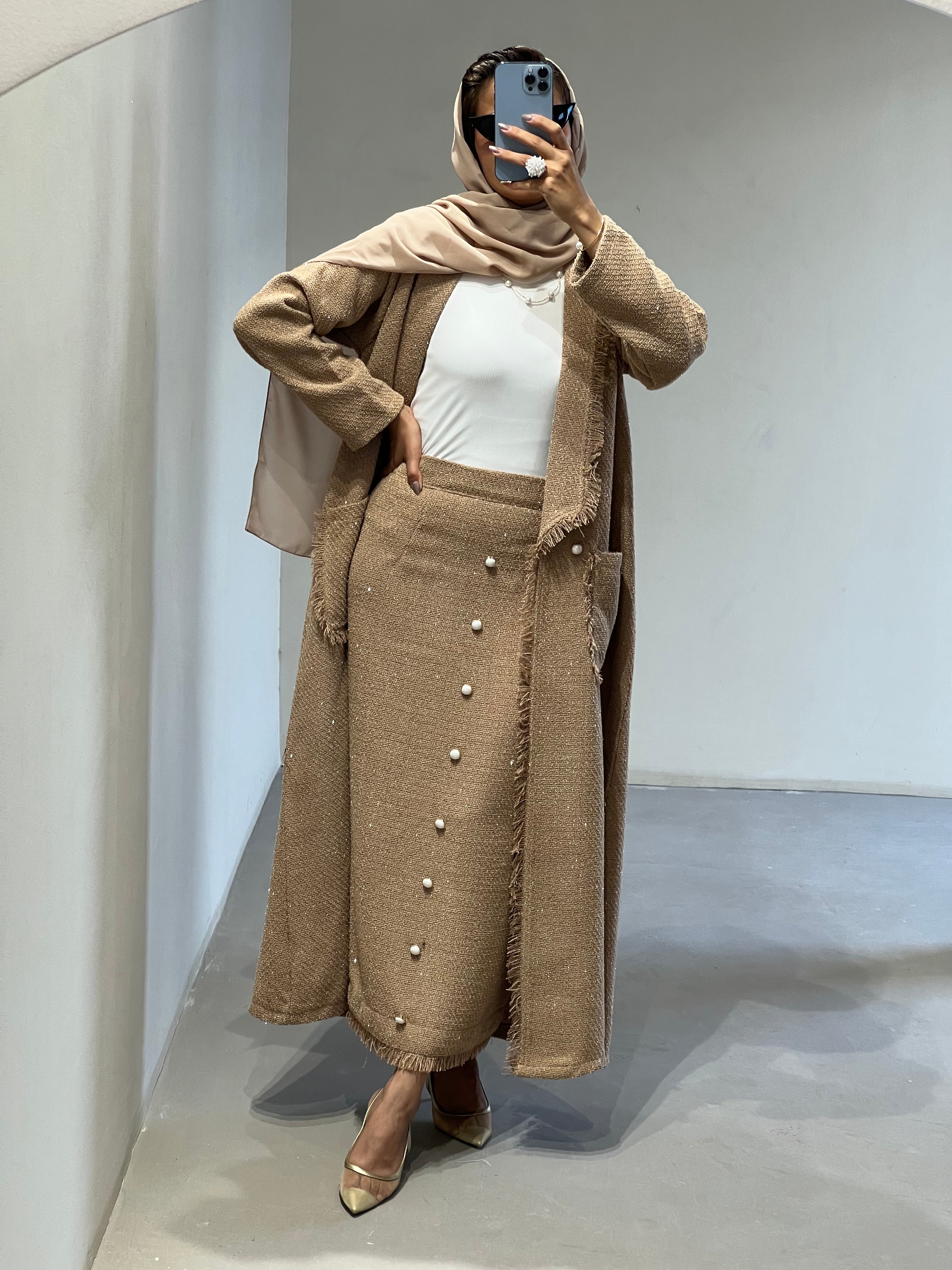 502 Abaya Full Set - Contessa Collection