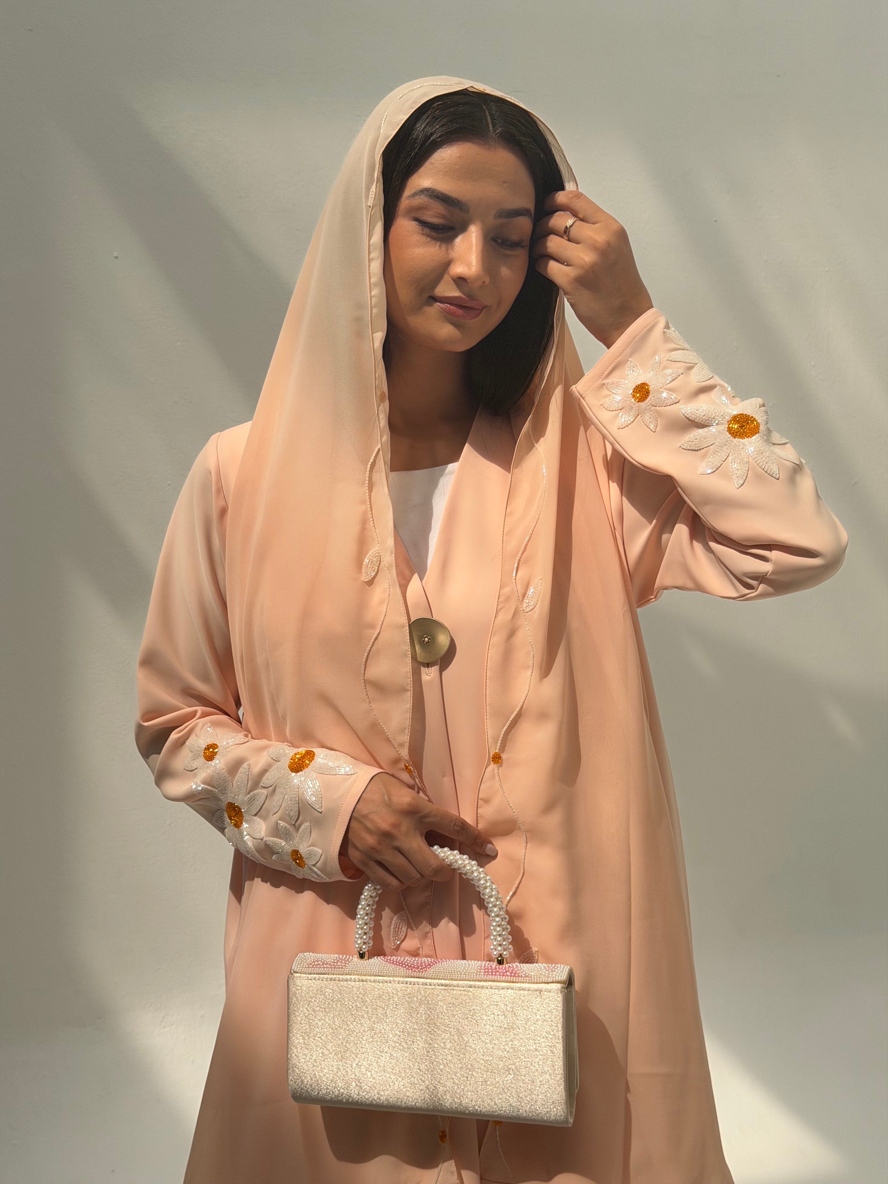 Plumeria ( Abaya with Sheila )