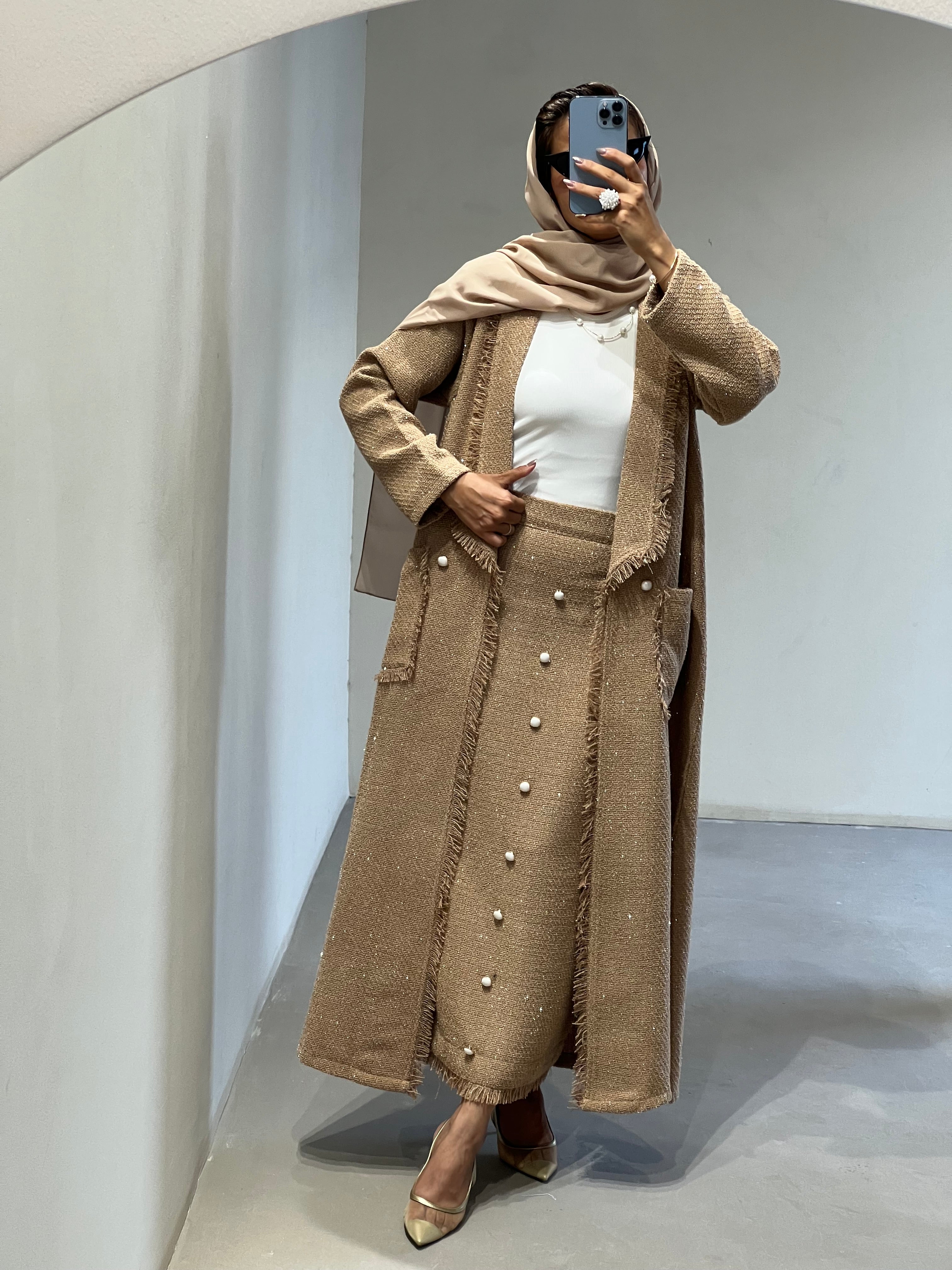 502 Abaya Full Set