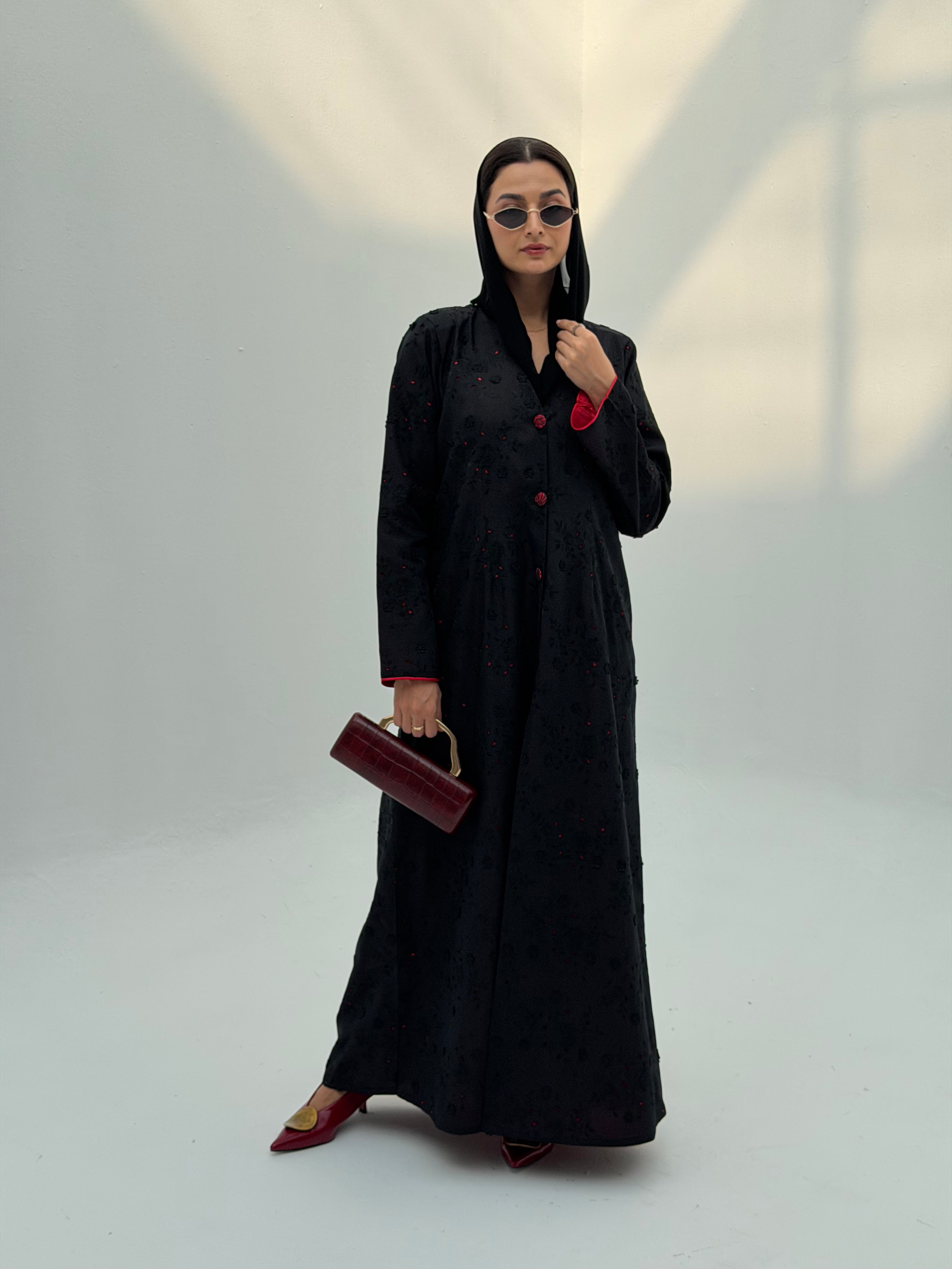 Ruby Touch ( Abaya with Sheila )