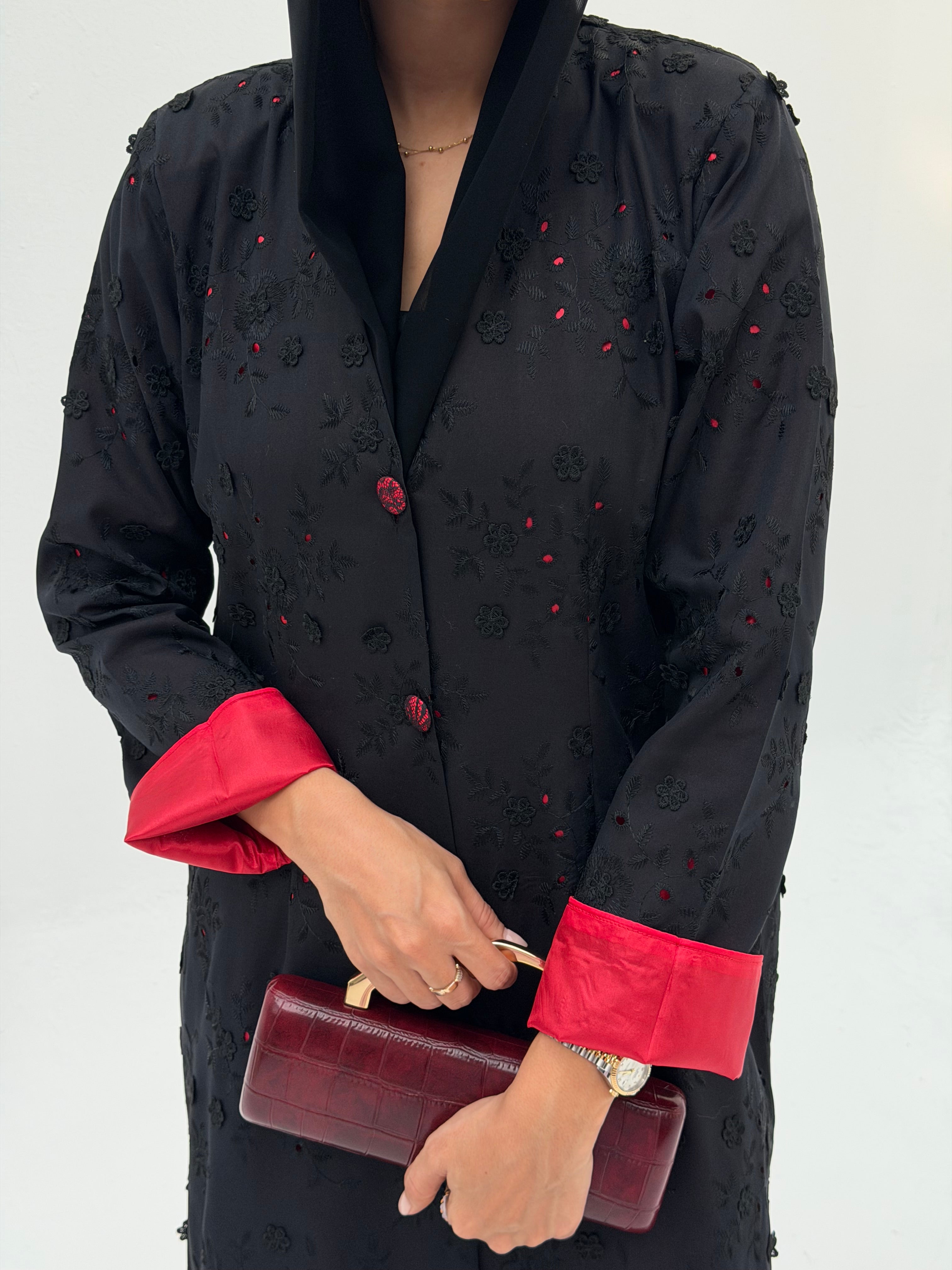 Ruby Touch ( Abaya with Sheila )