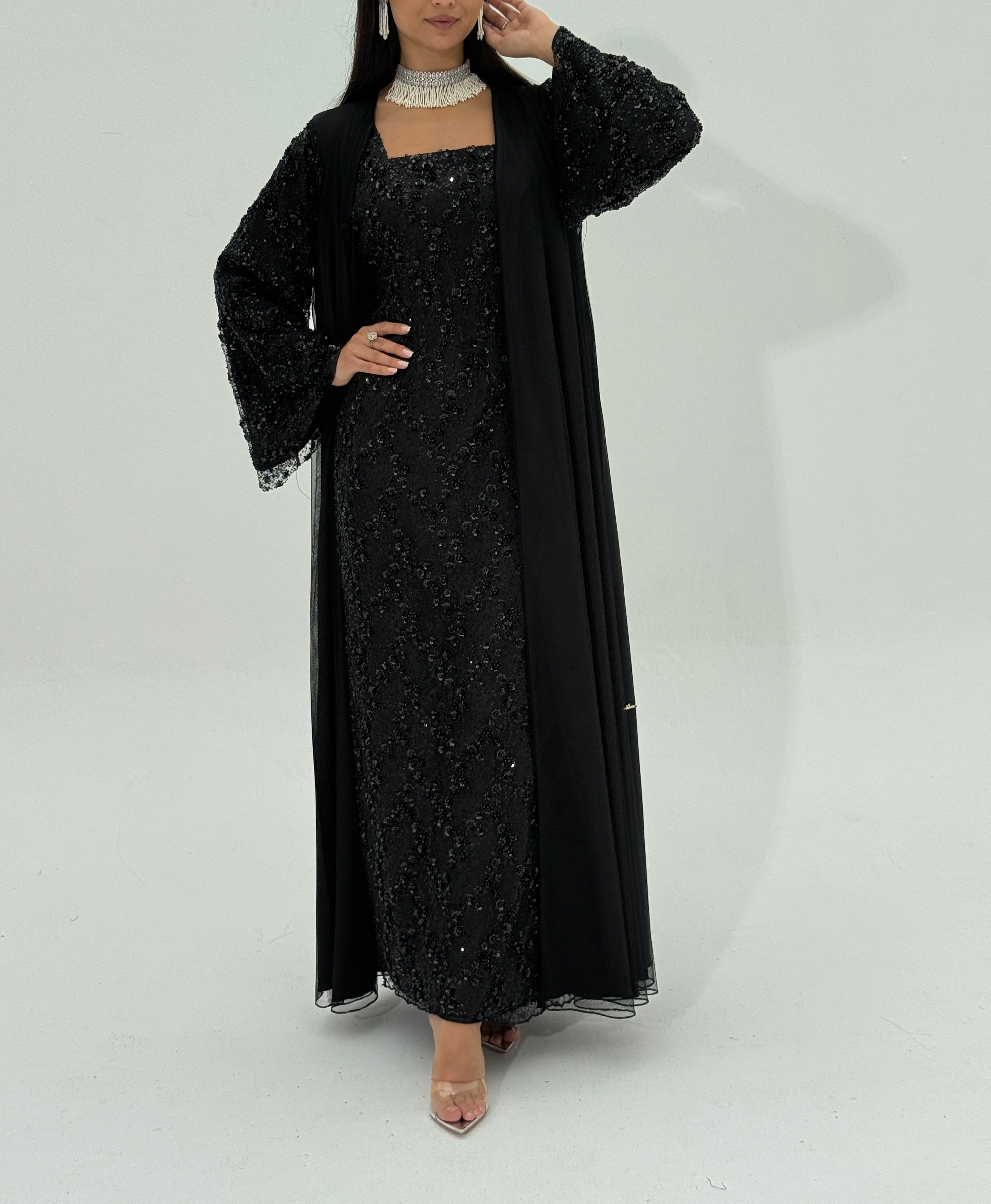 Sewda Abaya With Dress