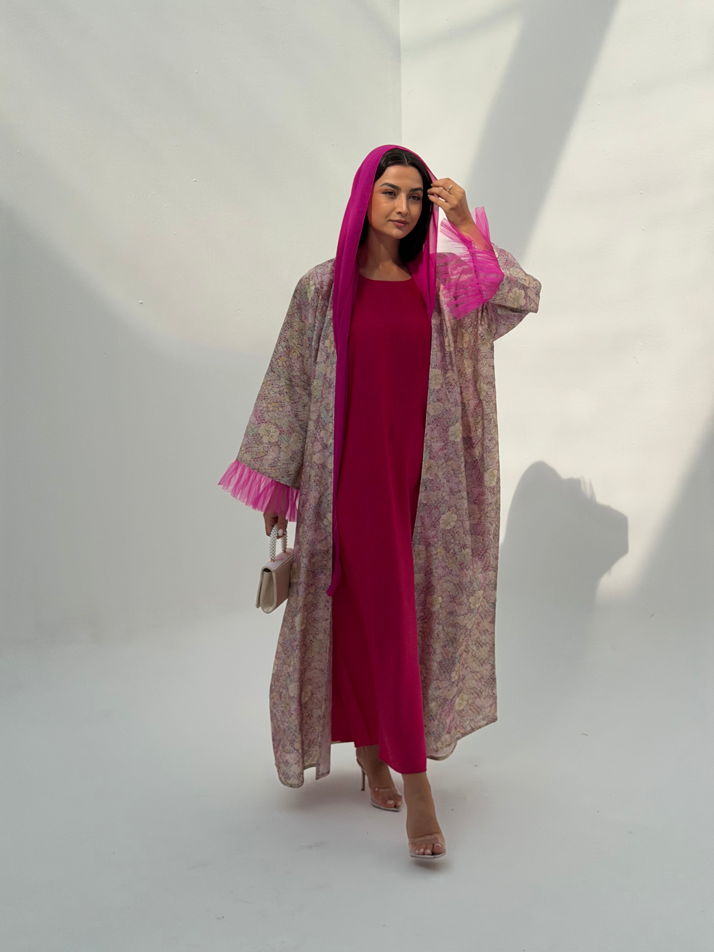 Ruffle  ( Abaya + under abaya dress with Sheila )