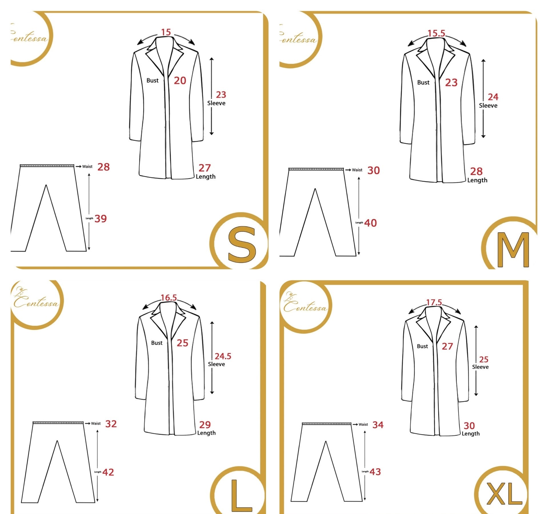 581 Pant and Blazer - Contessa Collection