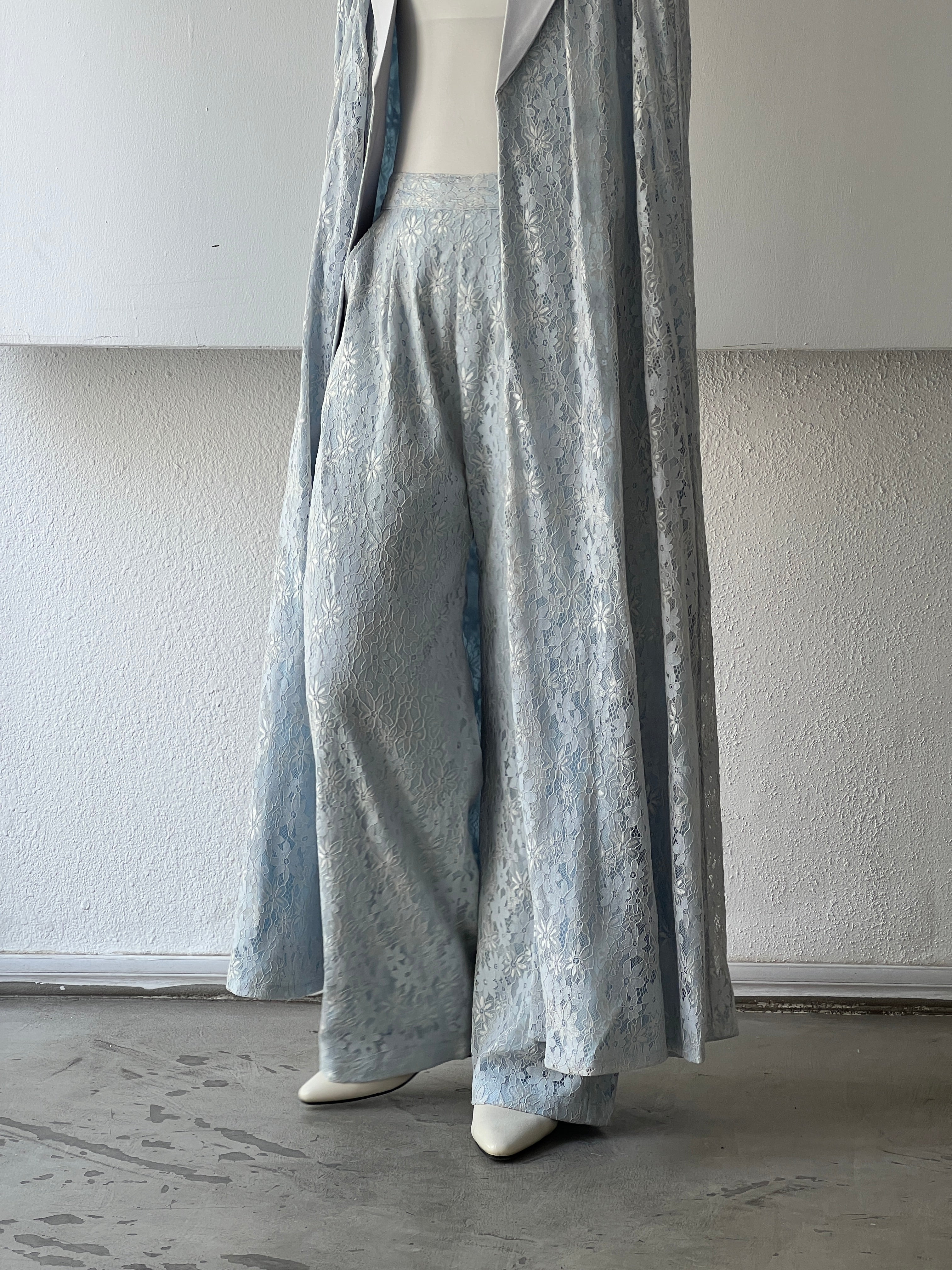 583 Abaya With Pant - Contessa Collection