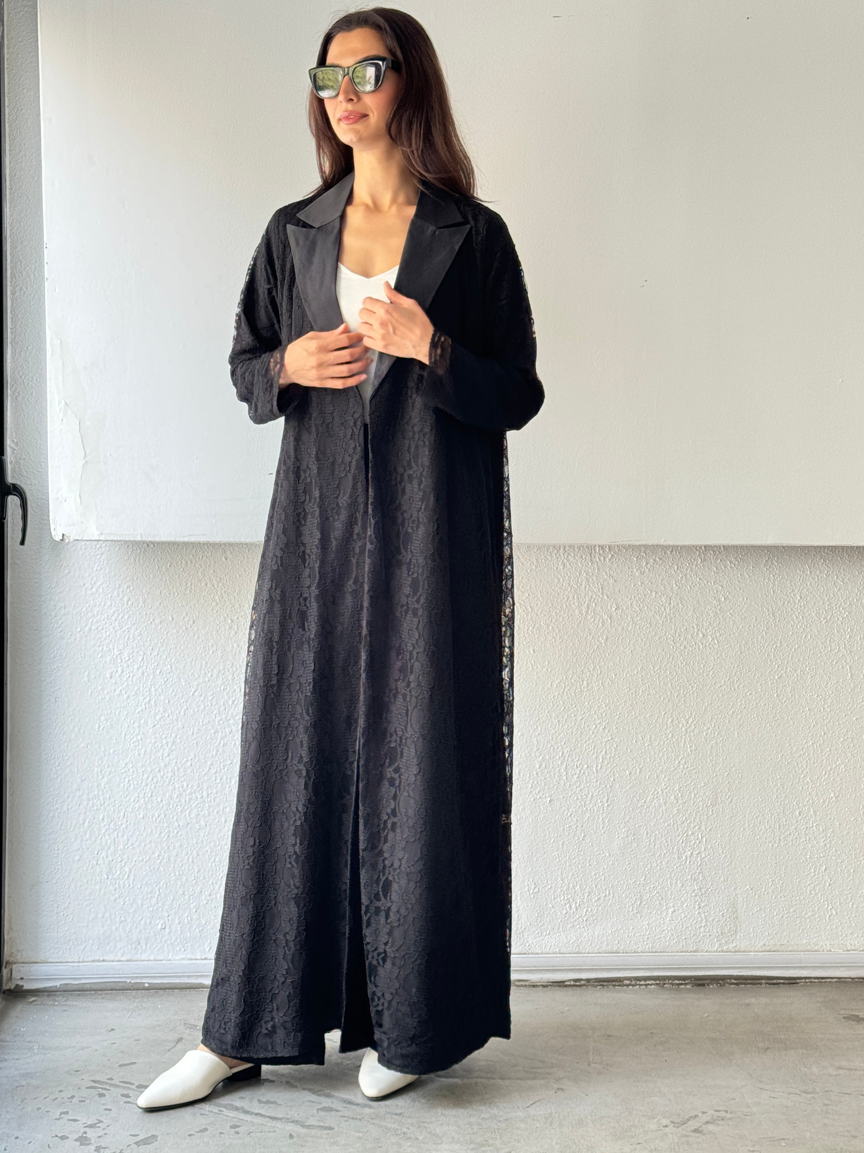 583 Abaya With Pant - Contessa Collection