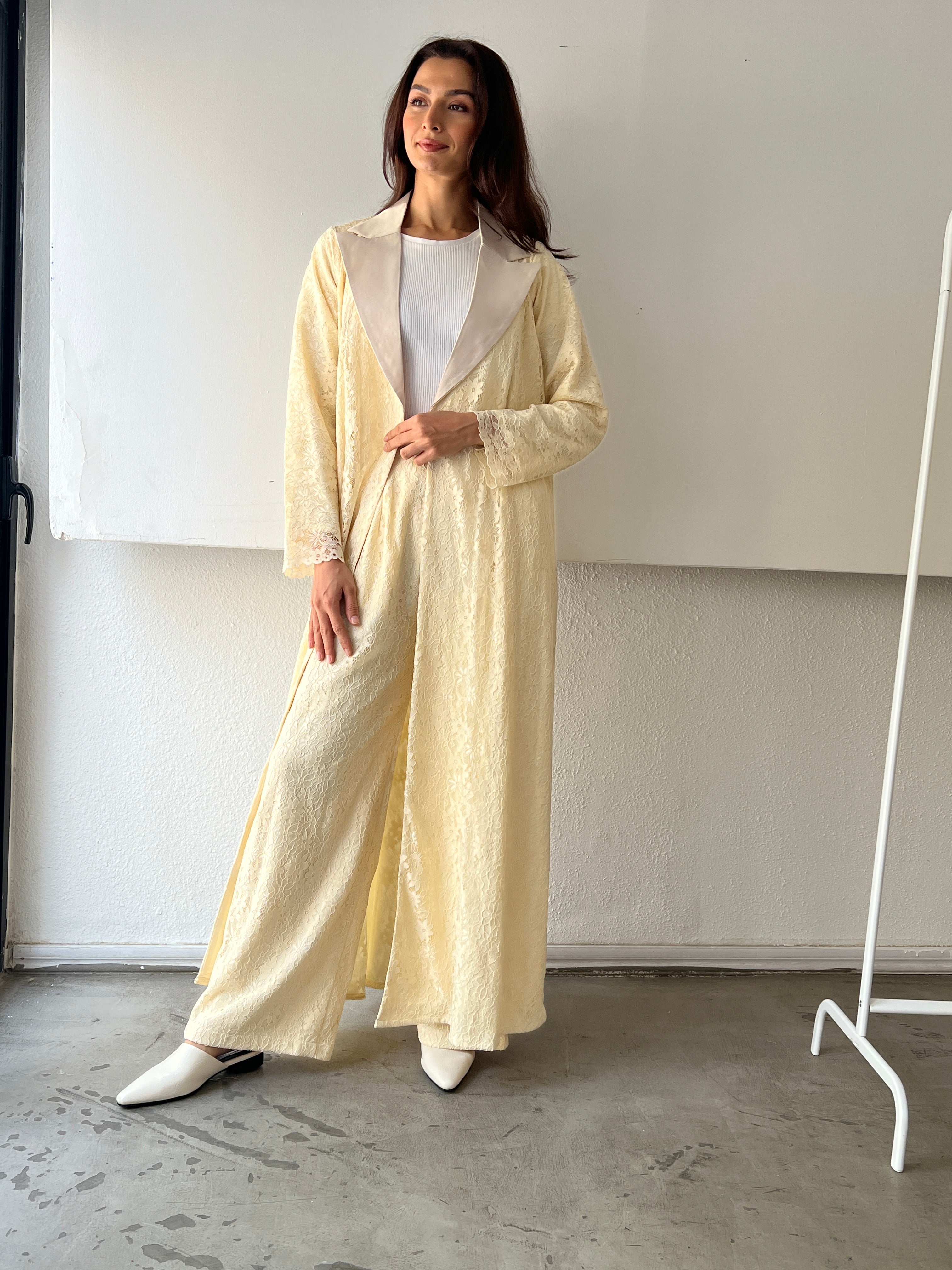 583 Abaya With Pant - Contessa Collection