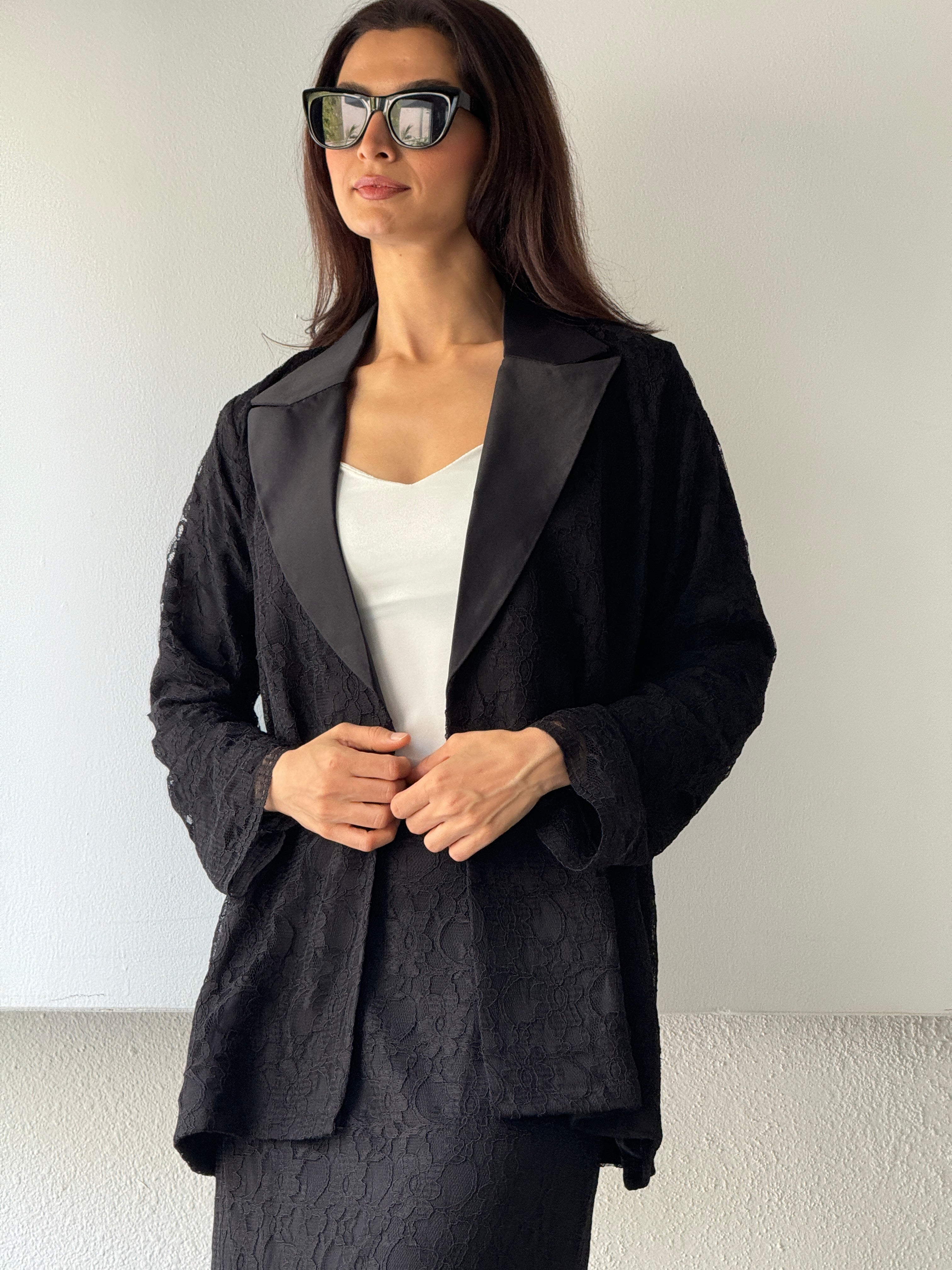 583 Abaya With Pant - Contessa Collection