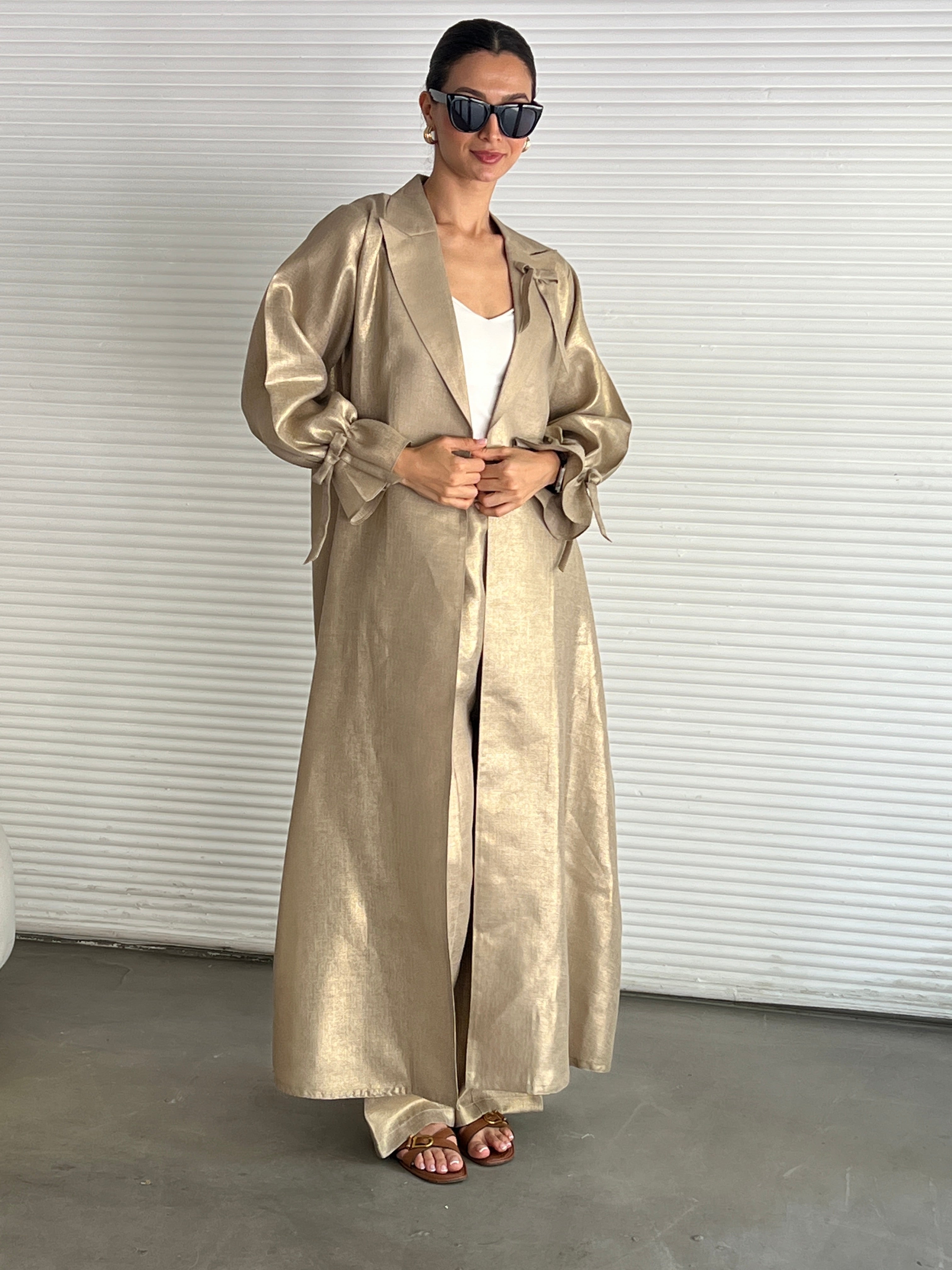 585 Abaya With Pant & Sheilla - Contessa Collection